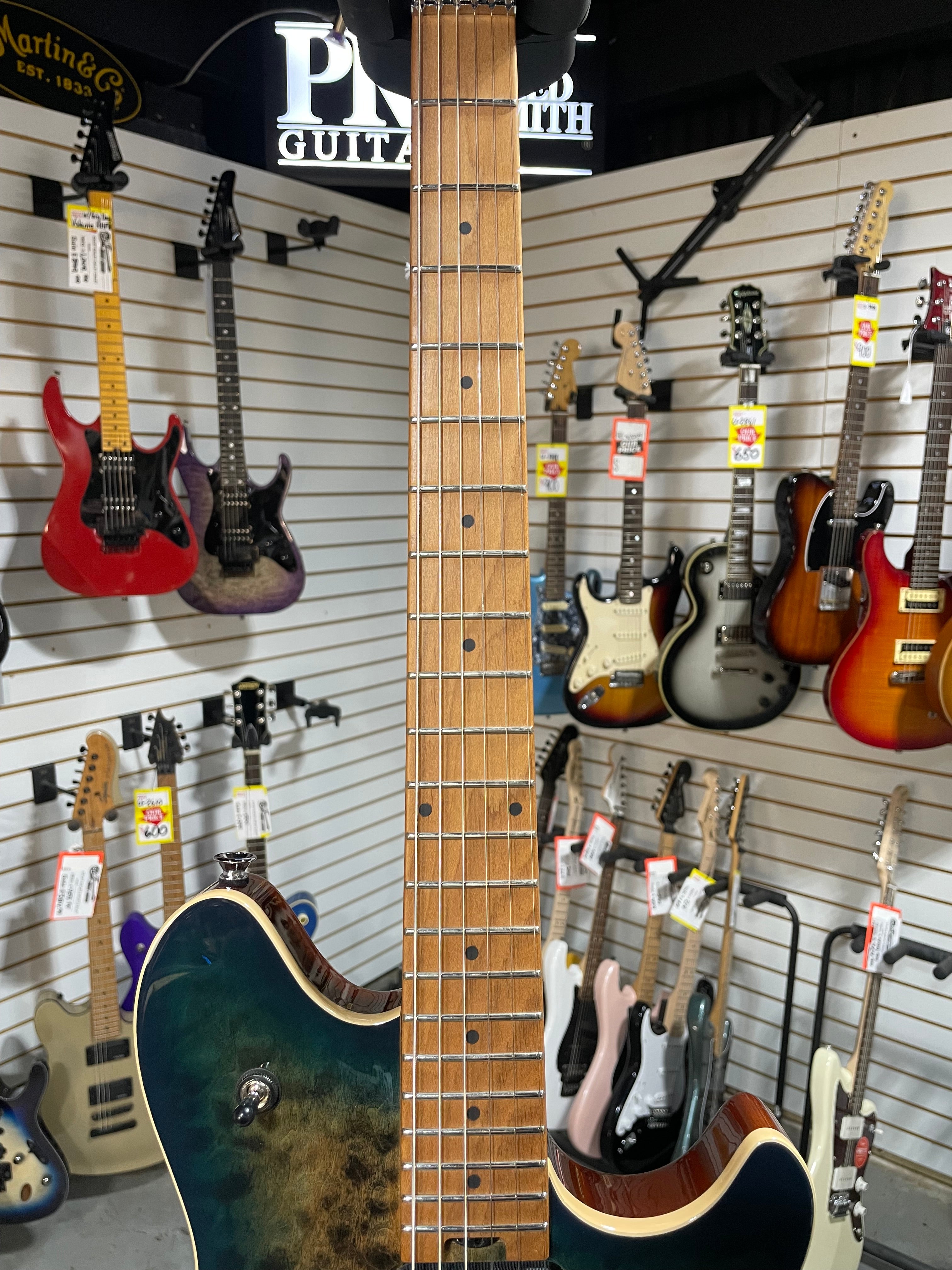 Wolfgang Special QM Electric Guitar - Indigo Burst #72M GET PLEK'D!