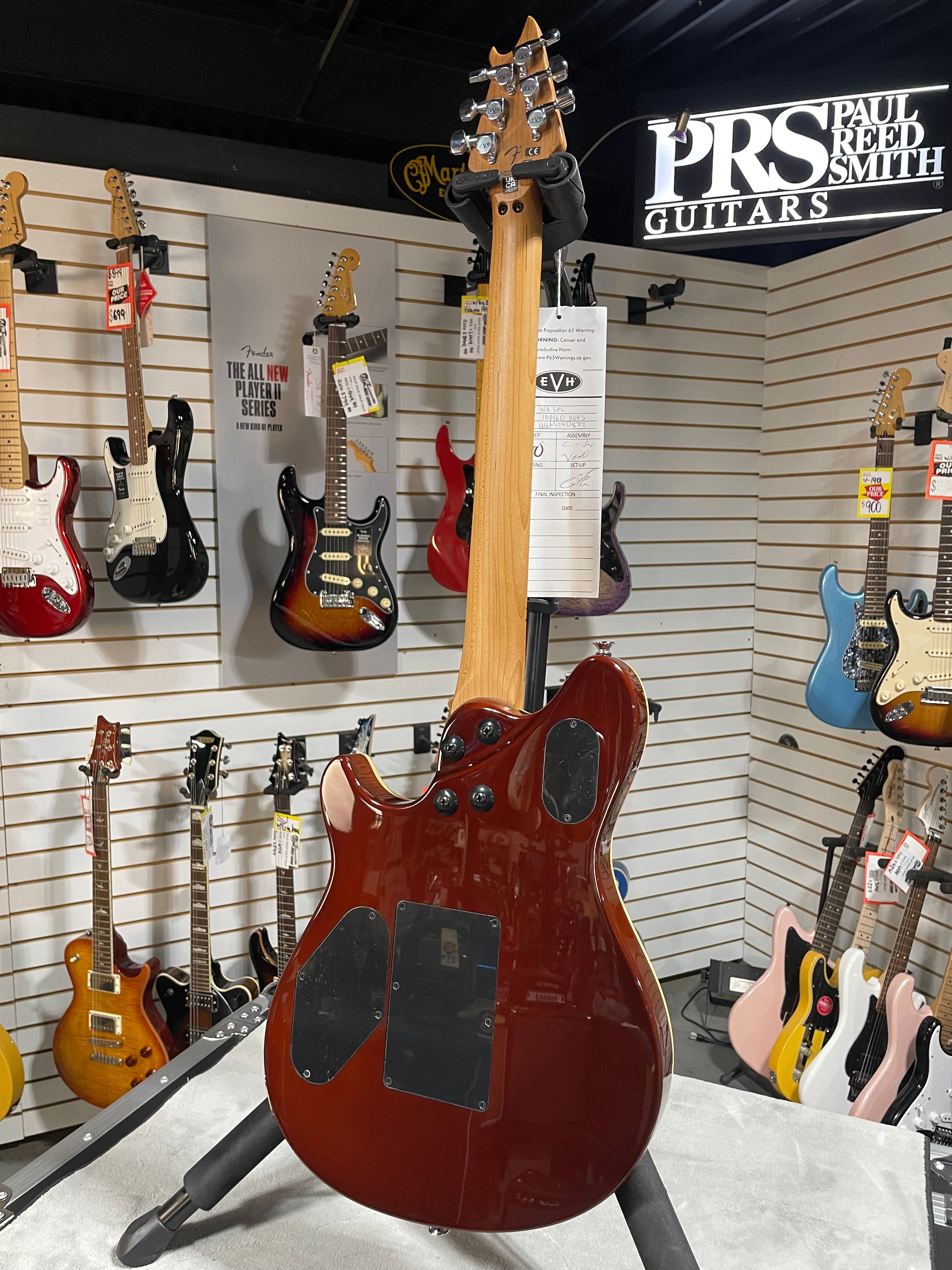 Wolfgang Special QM Electric Guitar - Indigo Burst #72M GET PLEK'D!