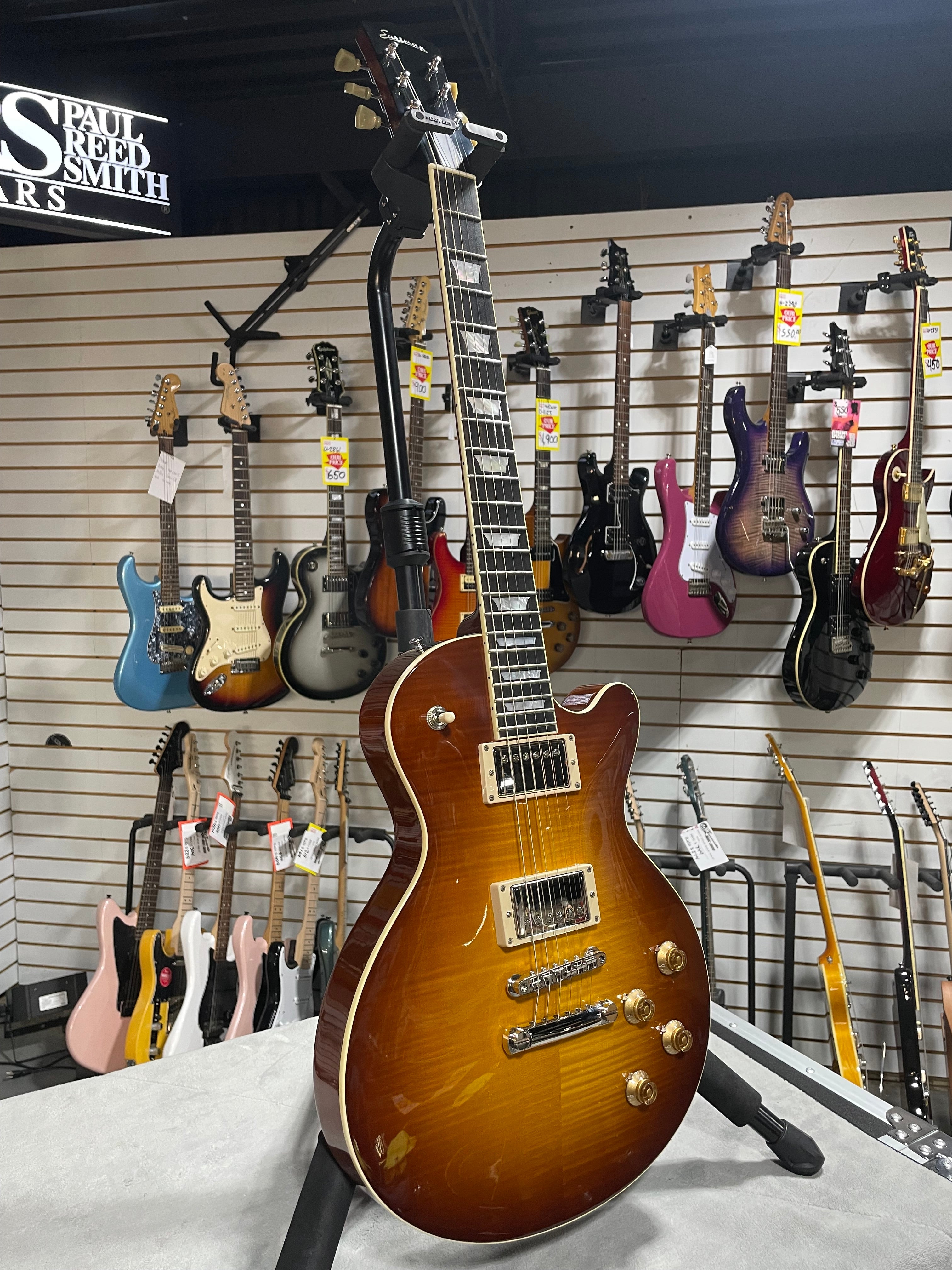 Eastman SB59-GB Electric Guitar - Goldburst w/OHSC & PLEK*D #309