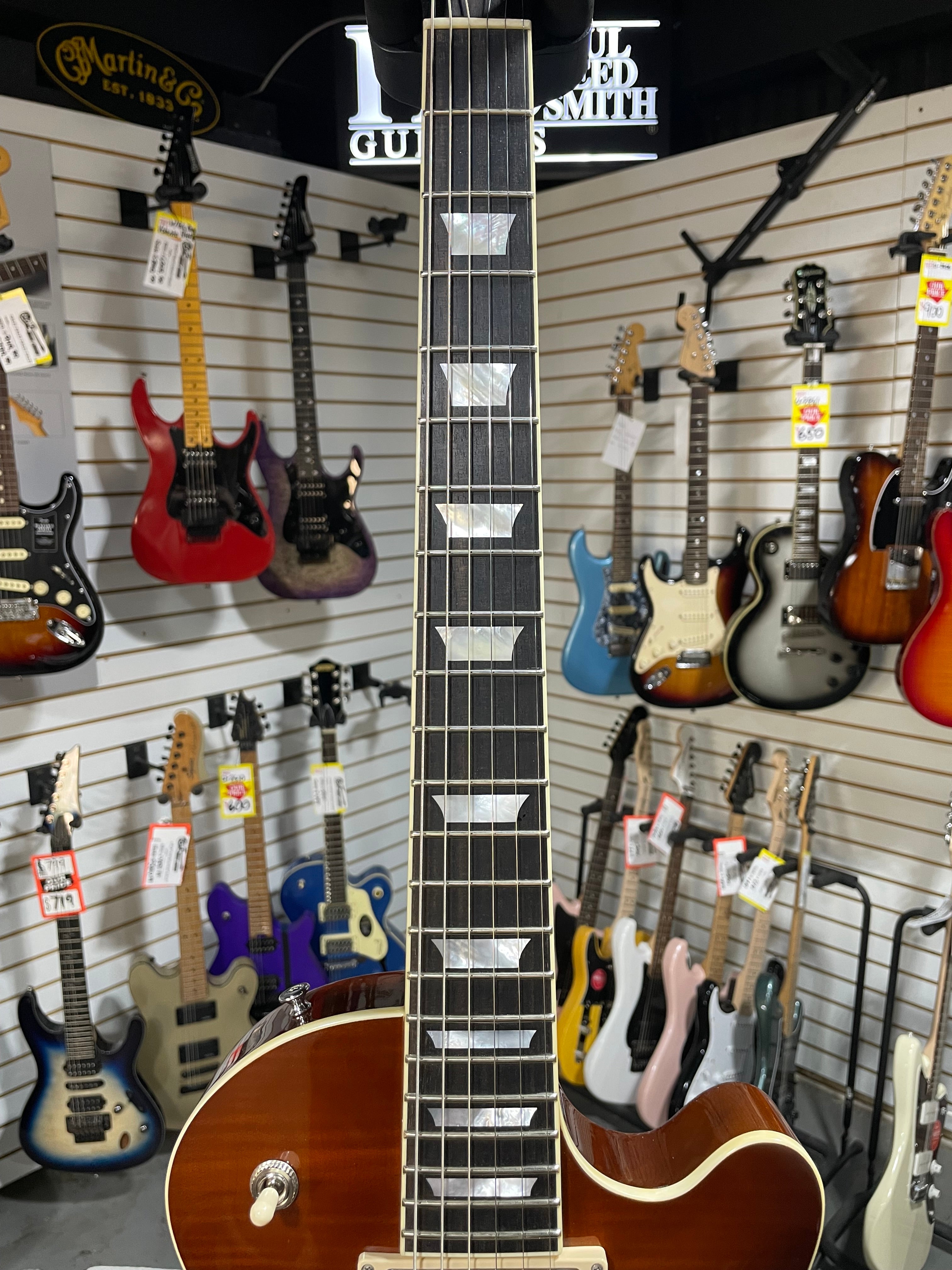 Eastman SB59-GB Electric Guitar - Goldburst w/OHSC & PLEK*D #309