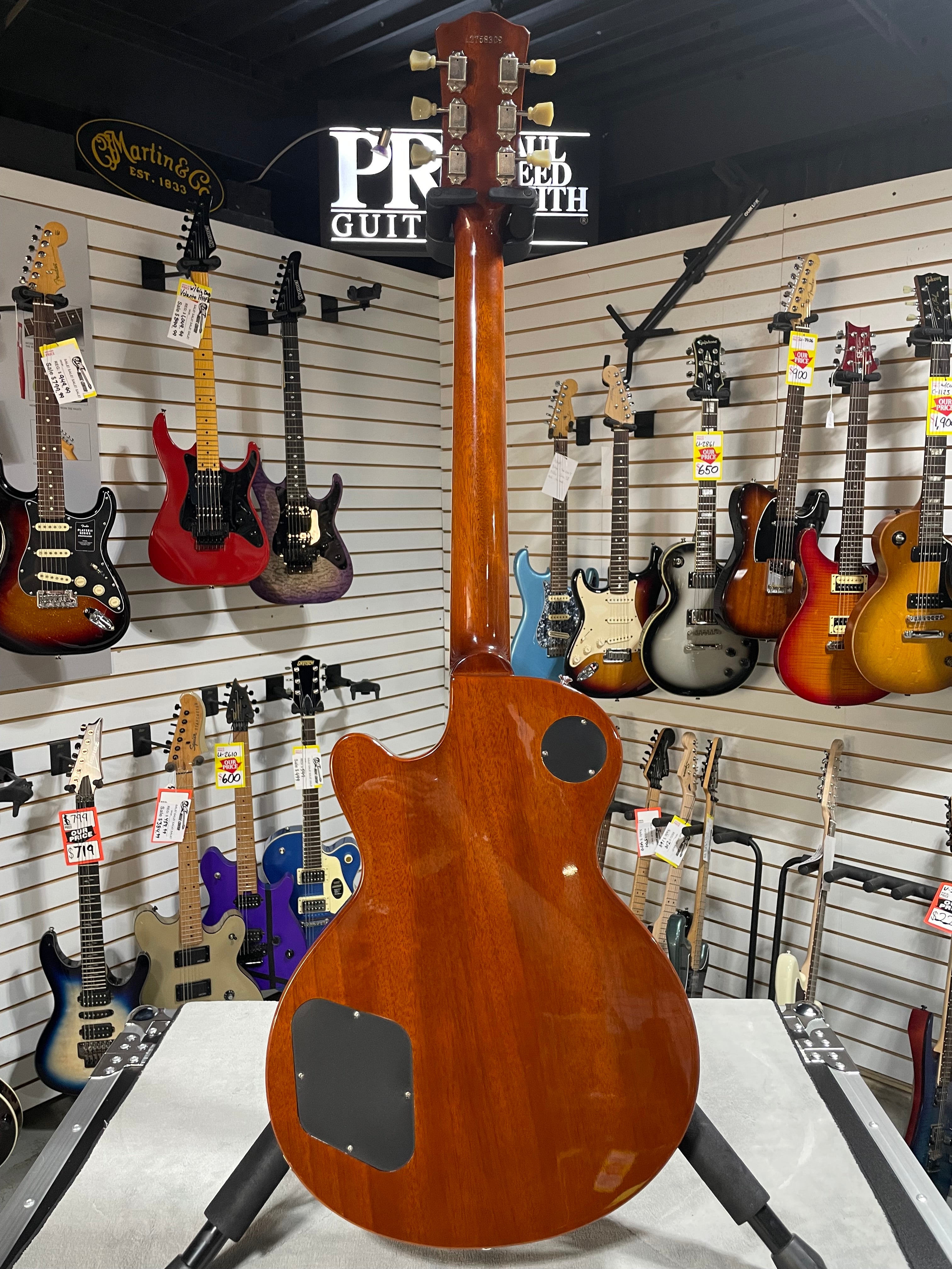 Eastman SB59-GB Electric Guitar - Goldburst w/OHSC & PLEK*D #309