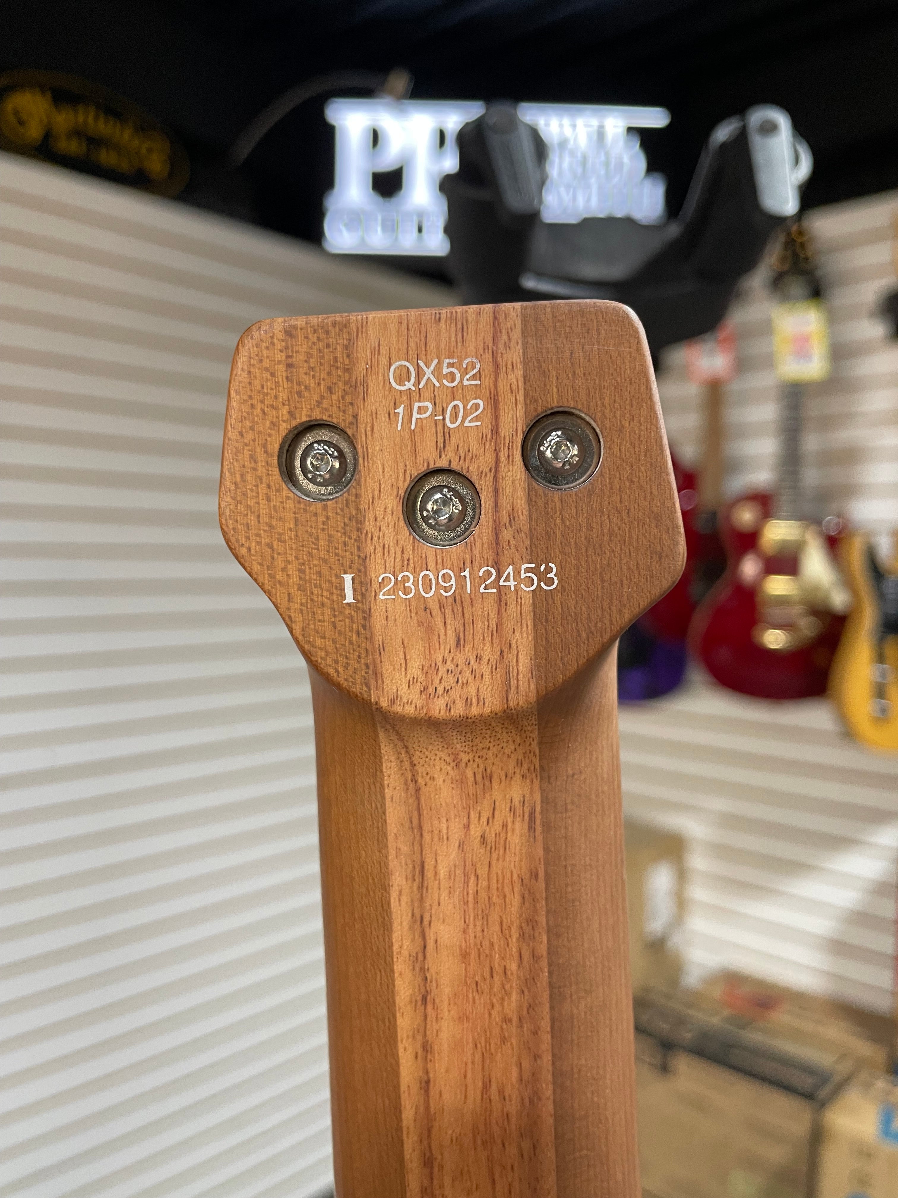 Ibanez QX52 Electric Guitar - Black Flat w/ Gig Bag & PLEK*D #453