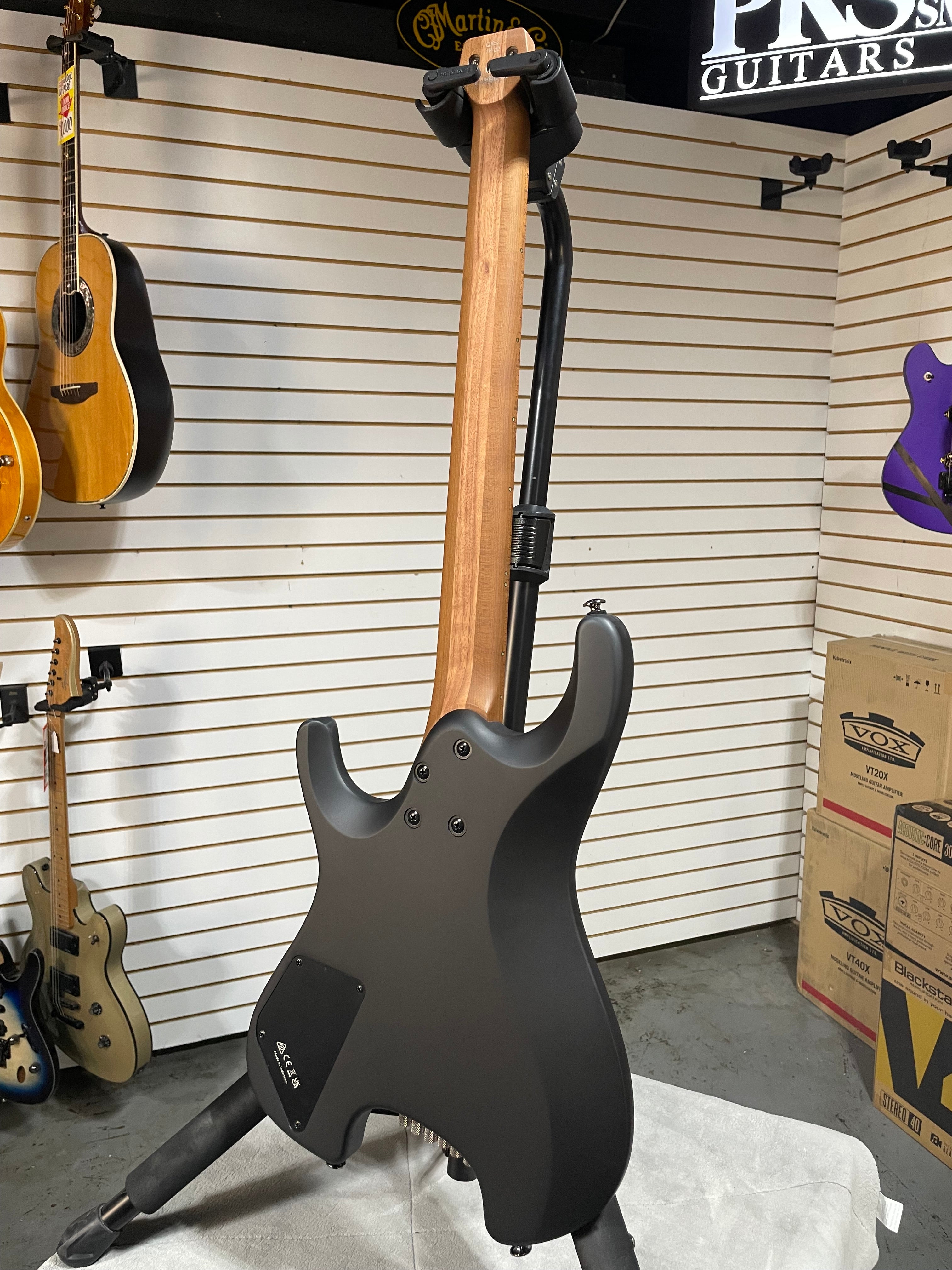 Ibanez QX52 Electric Guitar - Black Flat w/ Gig Bag & PLEK*D #453