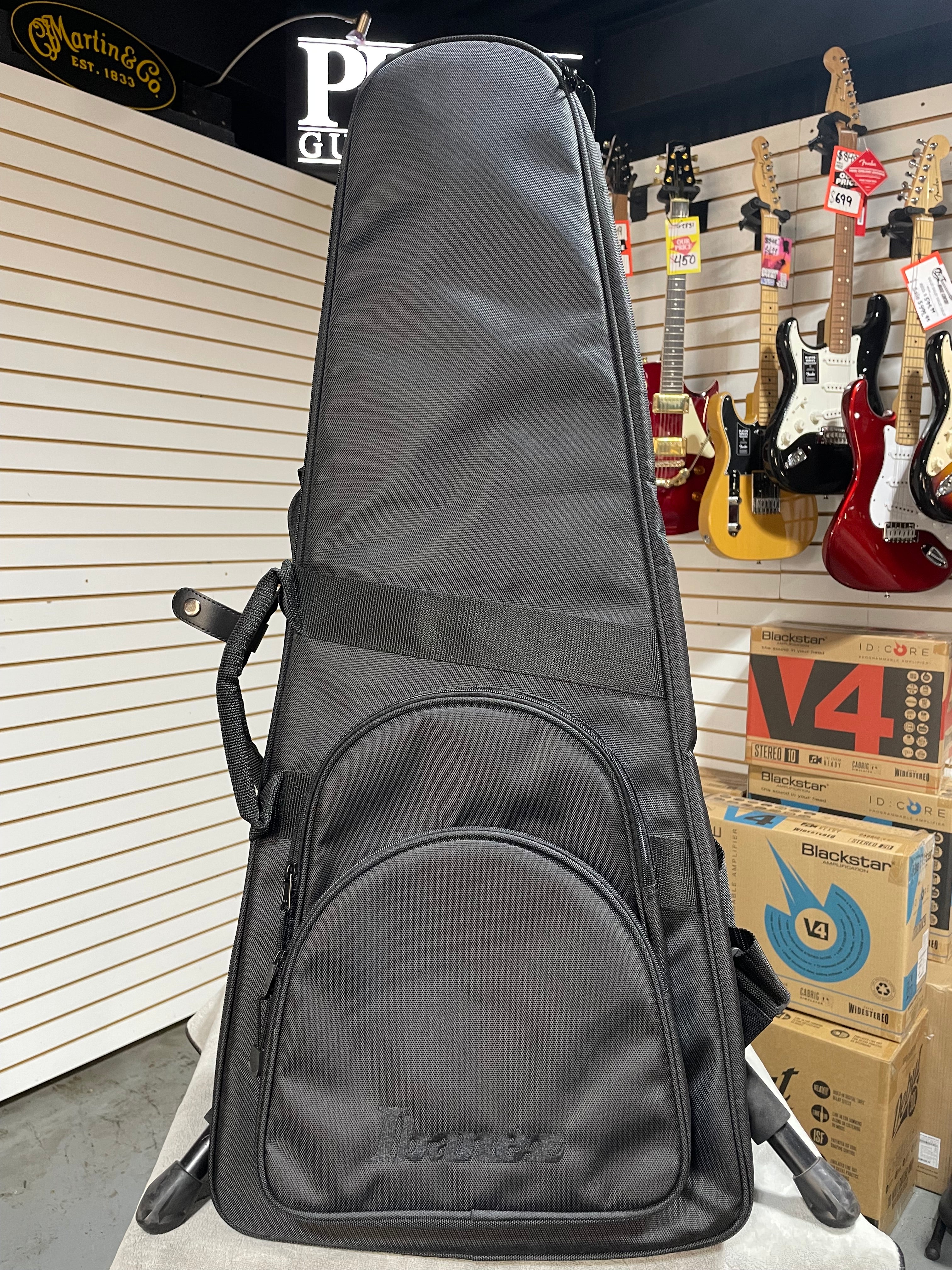 Ibanez QX52 Electric Guitar - Black Flat w/ Gig Bag & PLEK*D #453