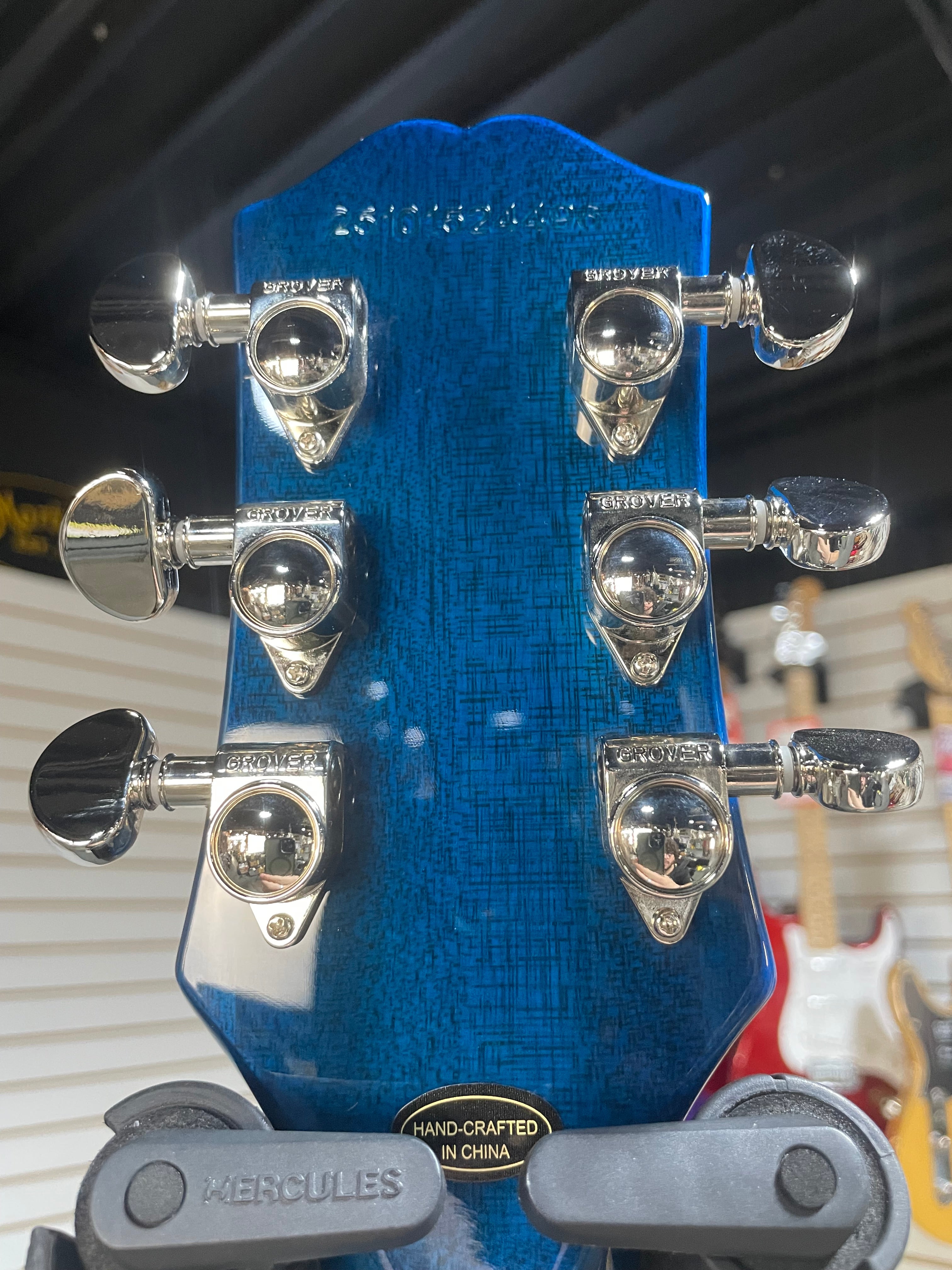 Epiphone Les Paul Special Double Cut Figured Electric Guitar - Ocean Water w/ Gigbag & PLEK*D #496