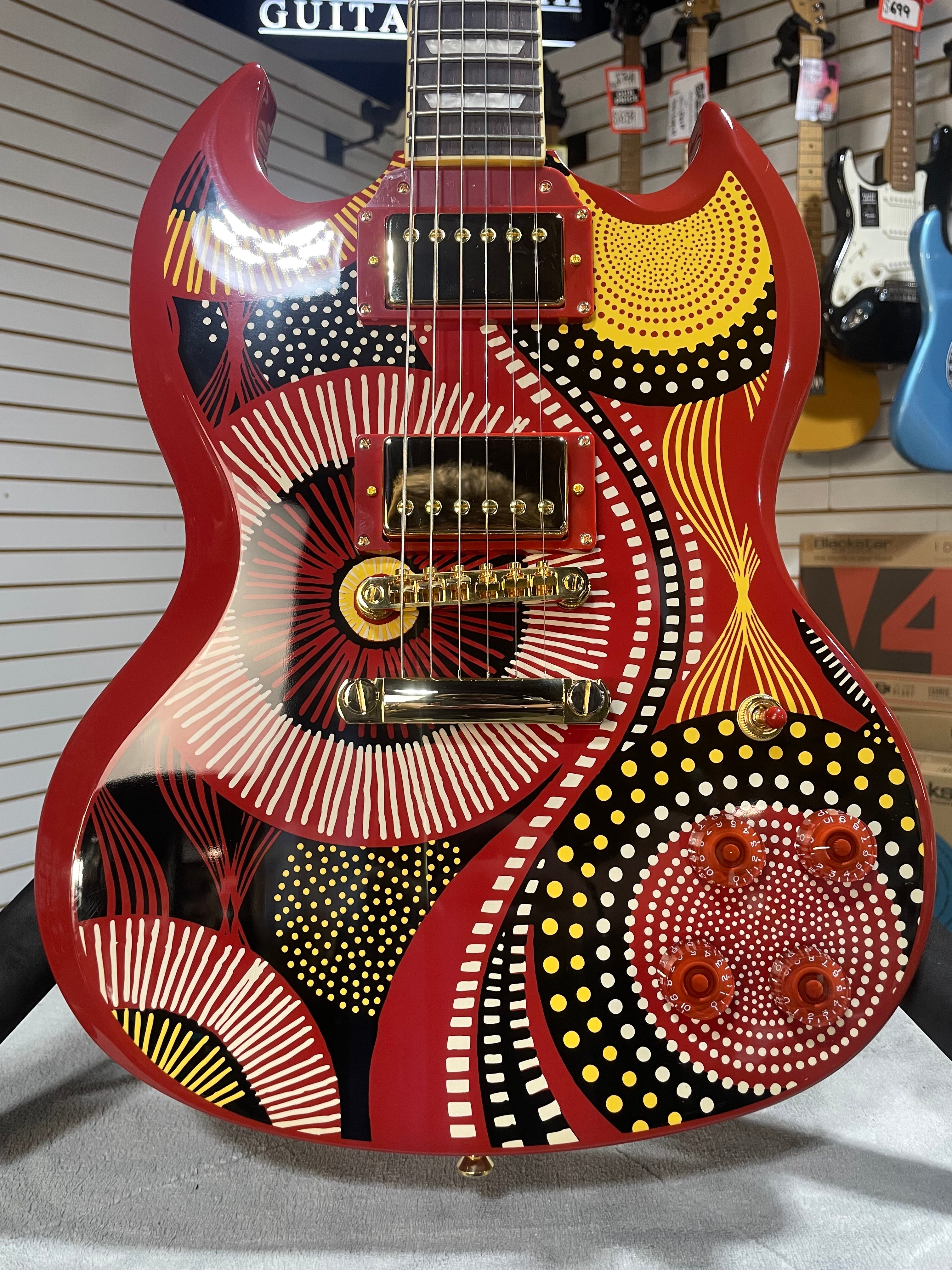 Epiphone Fatoumata Diawara SG Standard - Ember Red w/ OHSC & PLEK*D #319