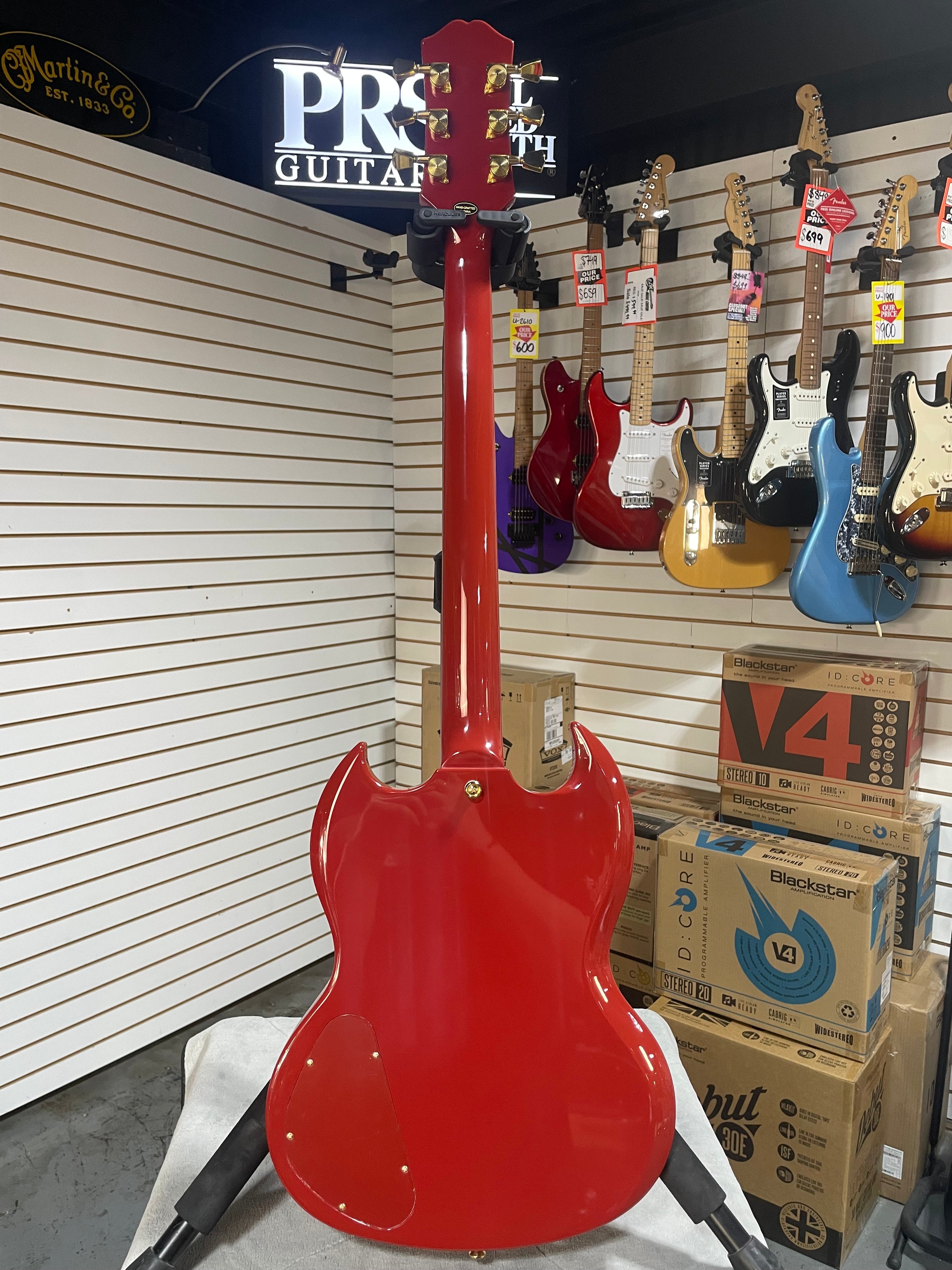 Epiphone Fatoumata Diawara SG Standard - Ember Red w/ OHSC & PLEK*D #319