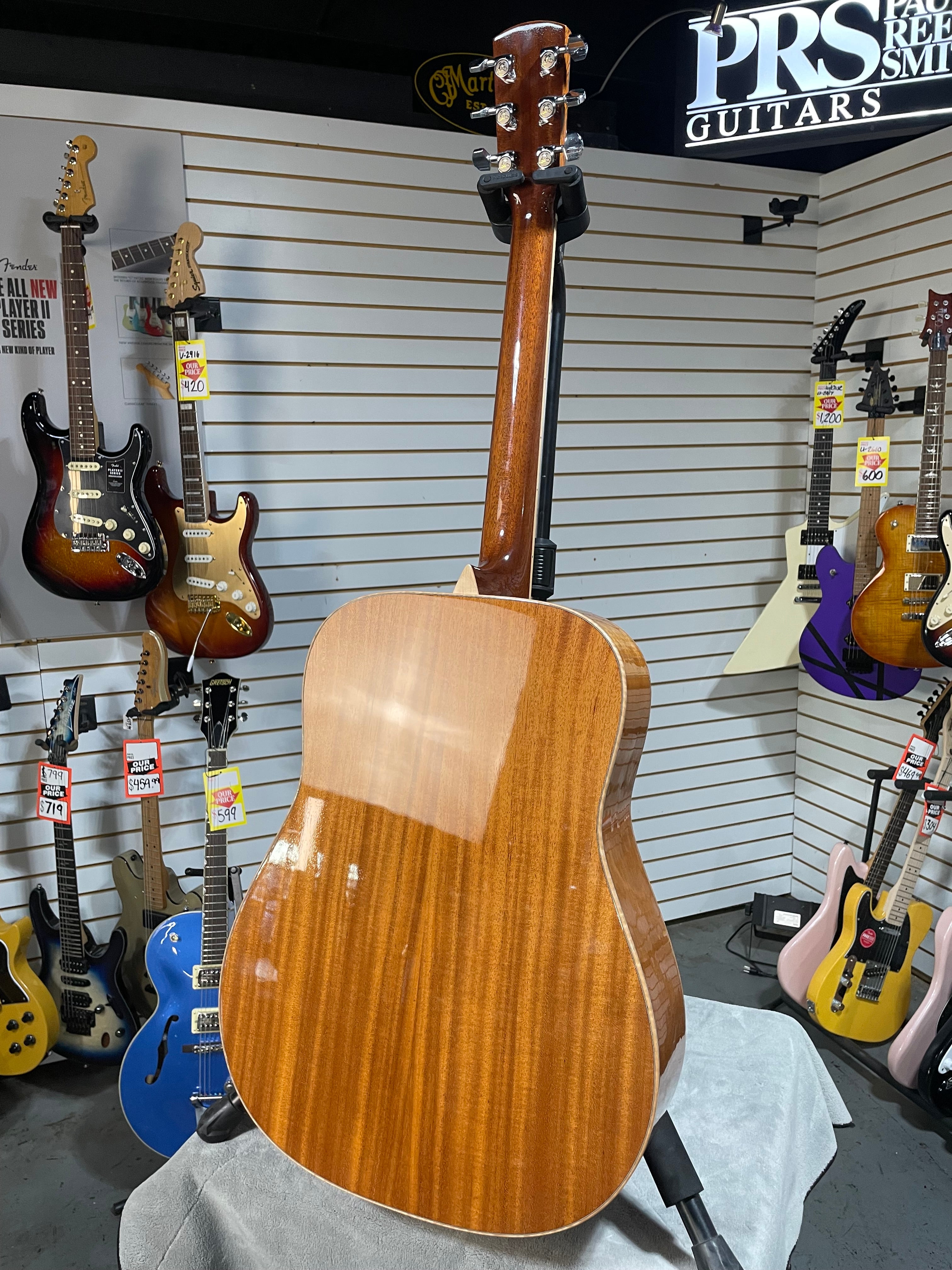 Larivee D-05 Acoustic Guitar - Natural w/OHSC & PLEK*D #588