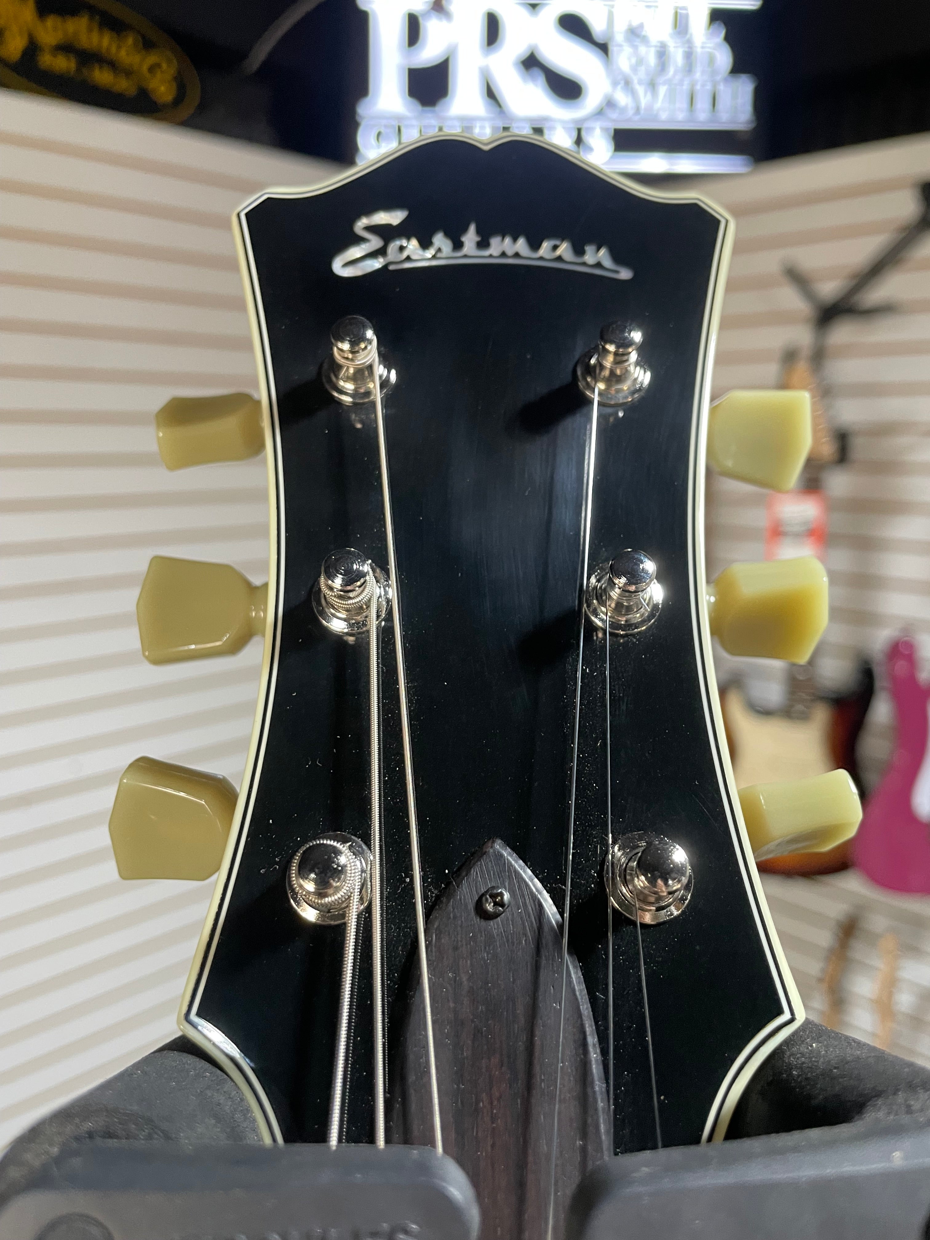 Eastman T486 Semi-Hollowbody Electric Guitar - Goldburst w/OHSC & PLEK*D #595