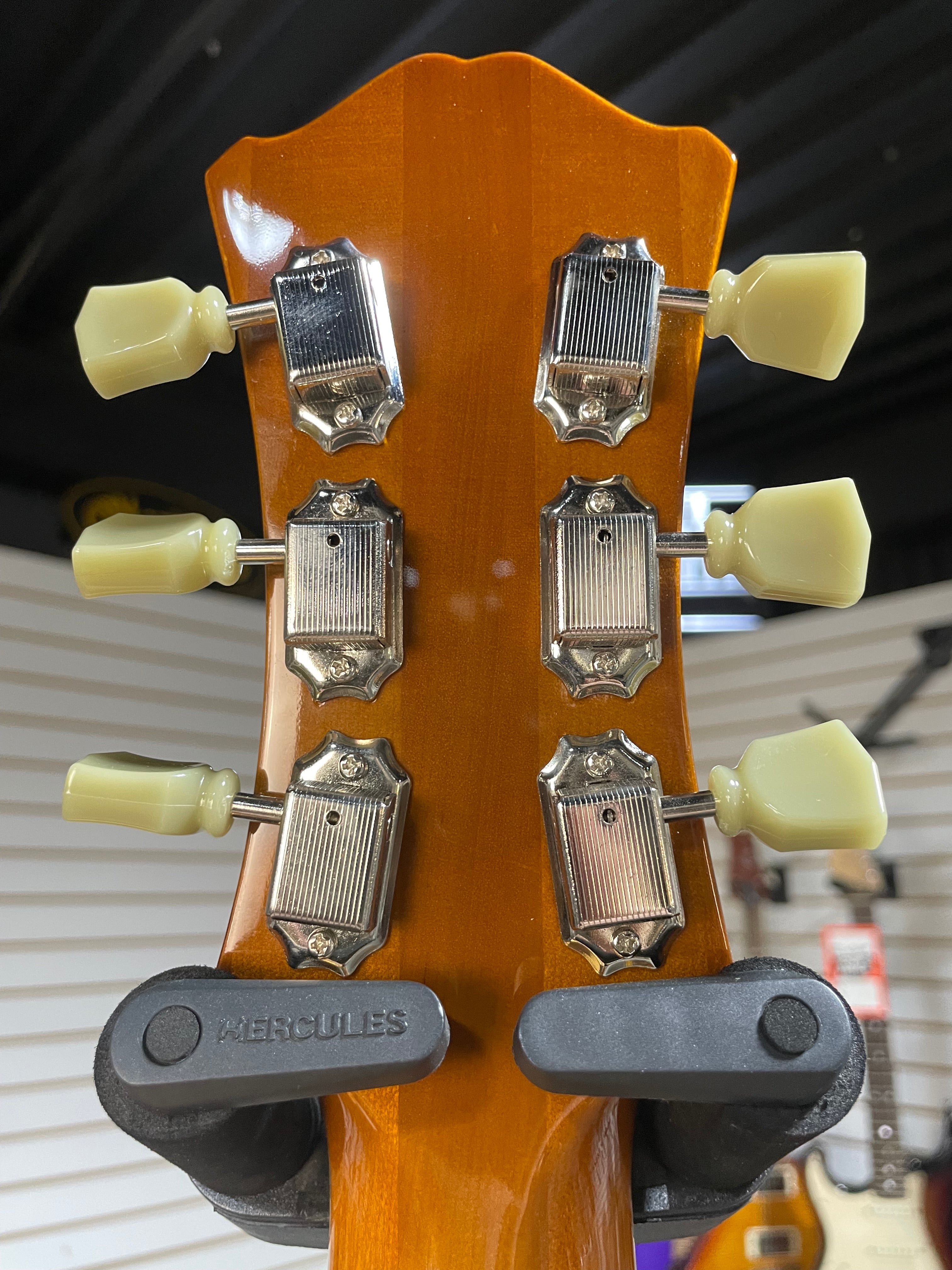 Eastman T486 Semi-Hollowbody Electric Guitar - Goldburst w/OHSC & PLEK*D #595