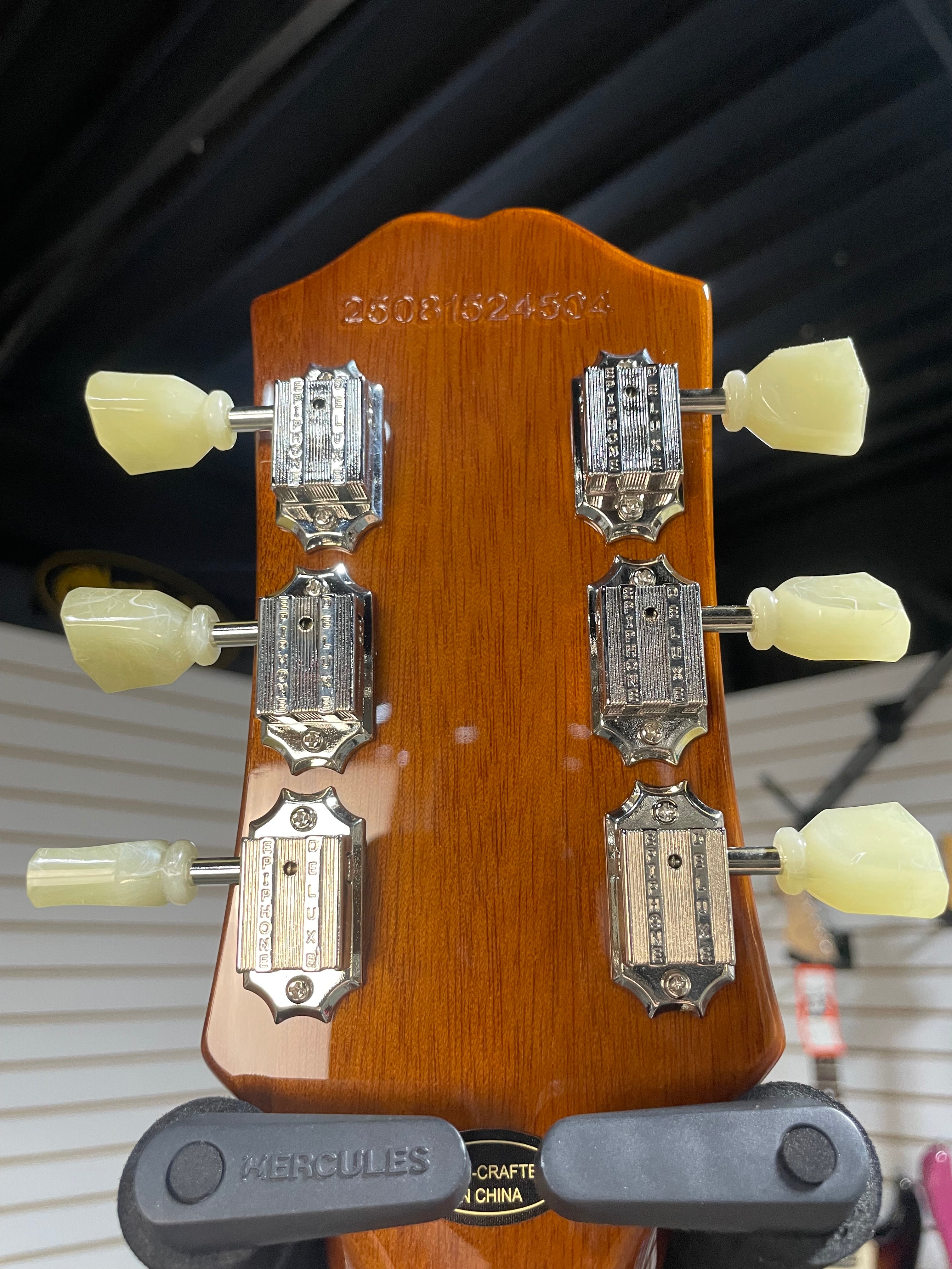 Epiphone Les Paul Standard 50s Electric Guitar - Gold w/Gig Bag & PLEK*D #504