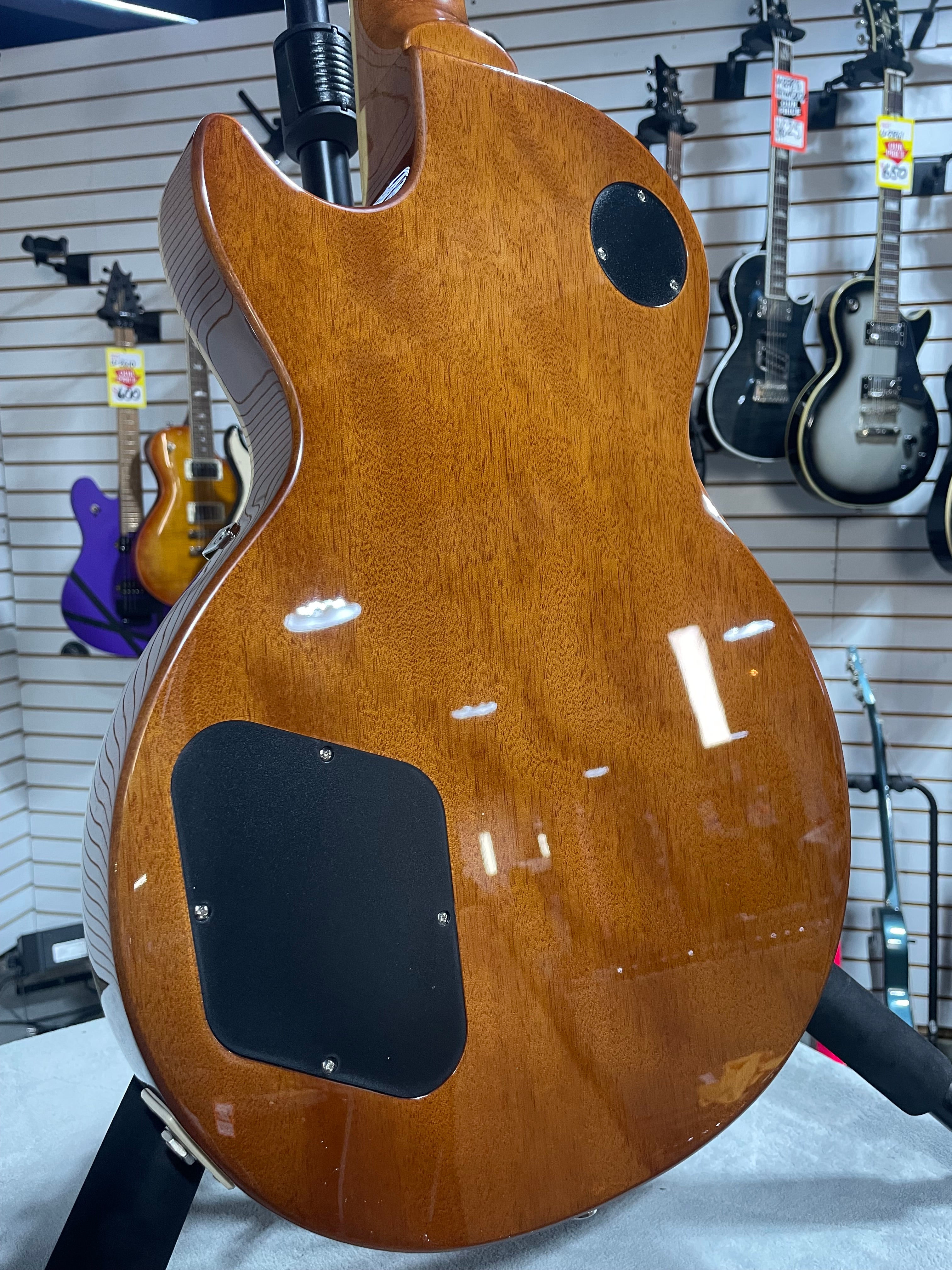 Epiphone Les Paul Standard 50s Electric Guitar - Gold w/Gig Bag & PLEK*D #504