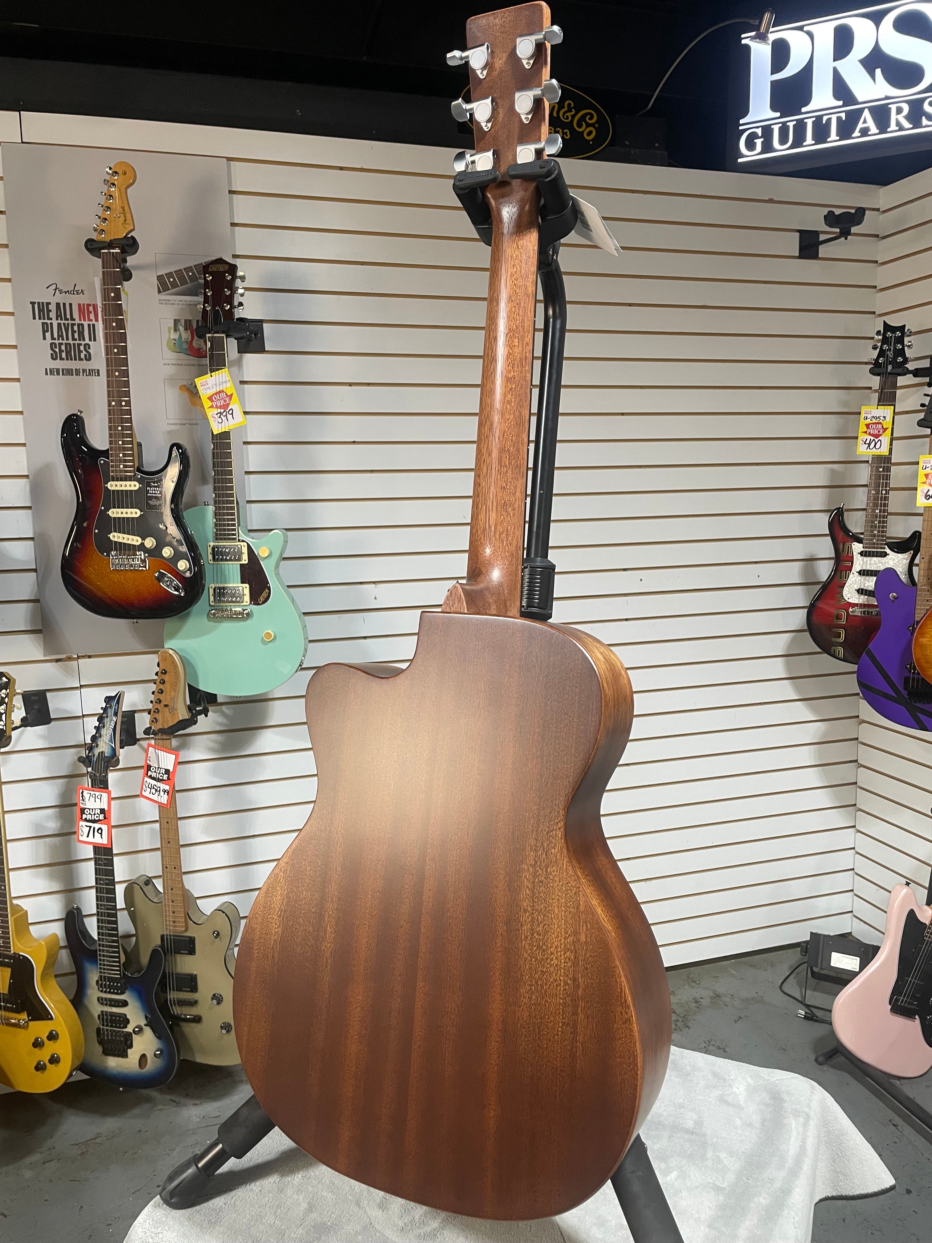 Martin 000C Jr-E StreetMaster Acoustic-electric Guitar - Dark Mahogany & PLEK*D