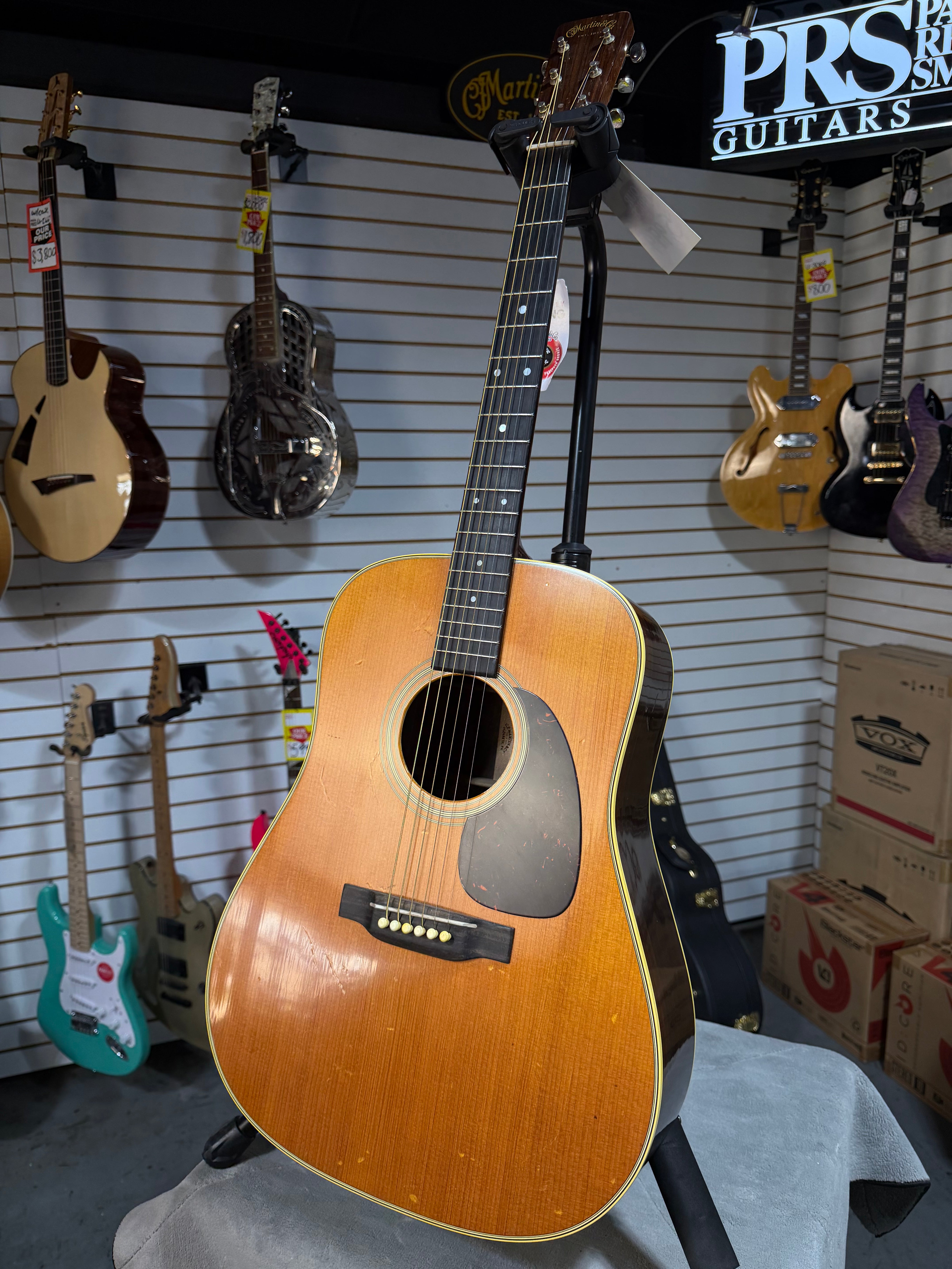 Martin Rich Robinson Signature D-28 Natural