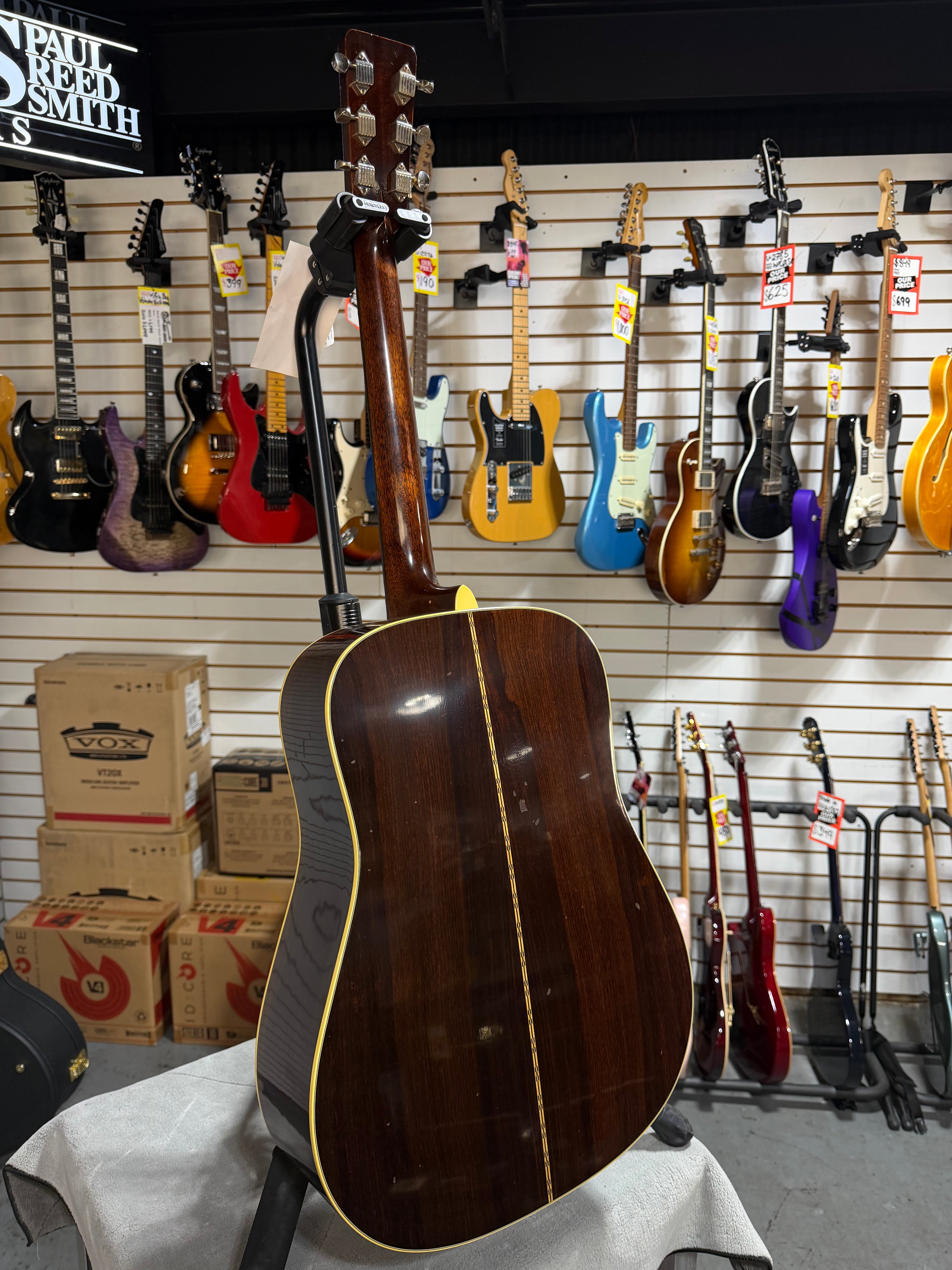 Martin Rich Robinson Signature D-28 Natural