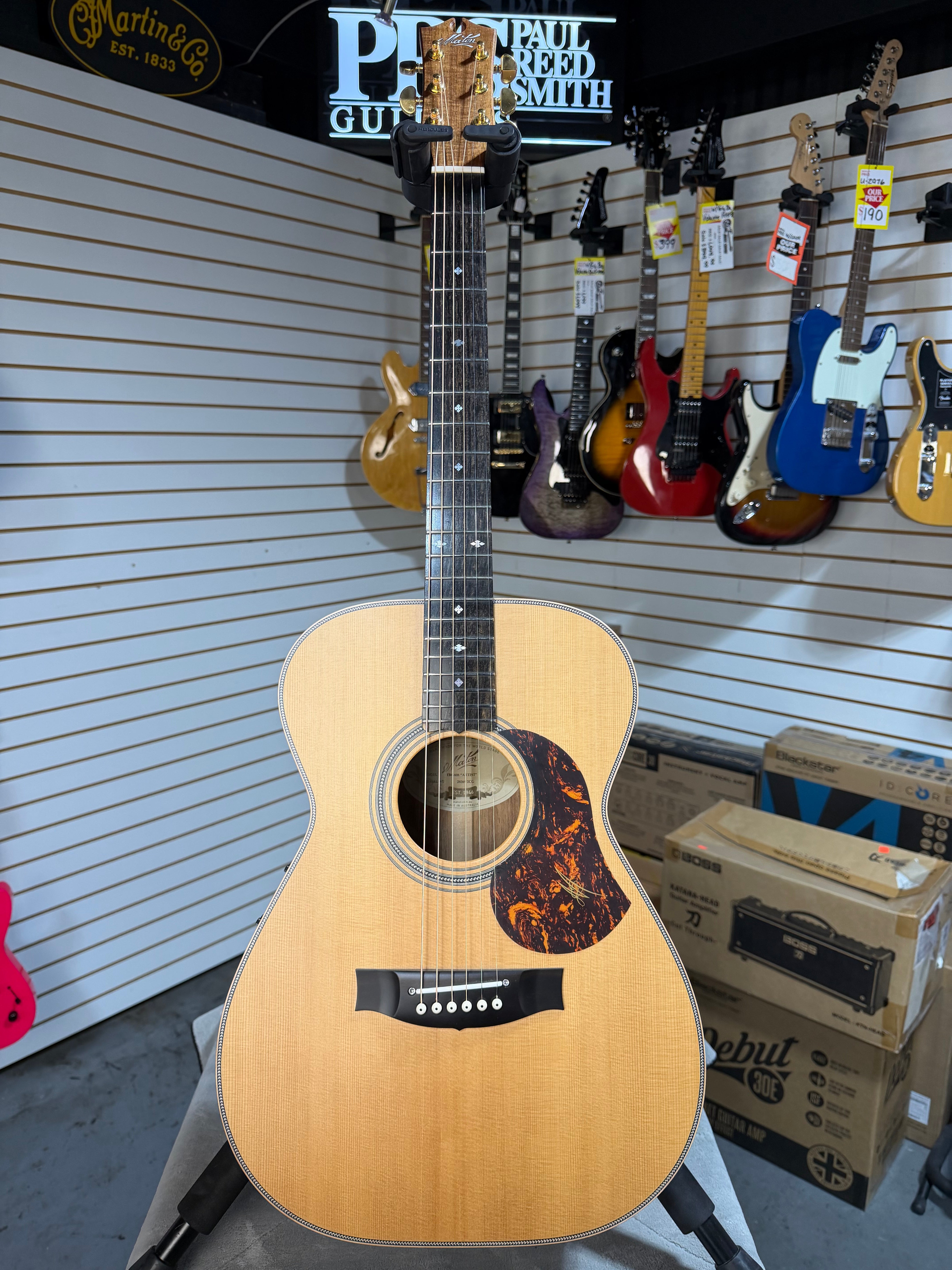 Maton EBG808 Artist Natural