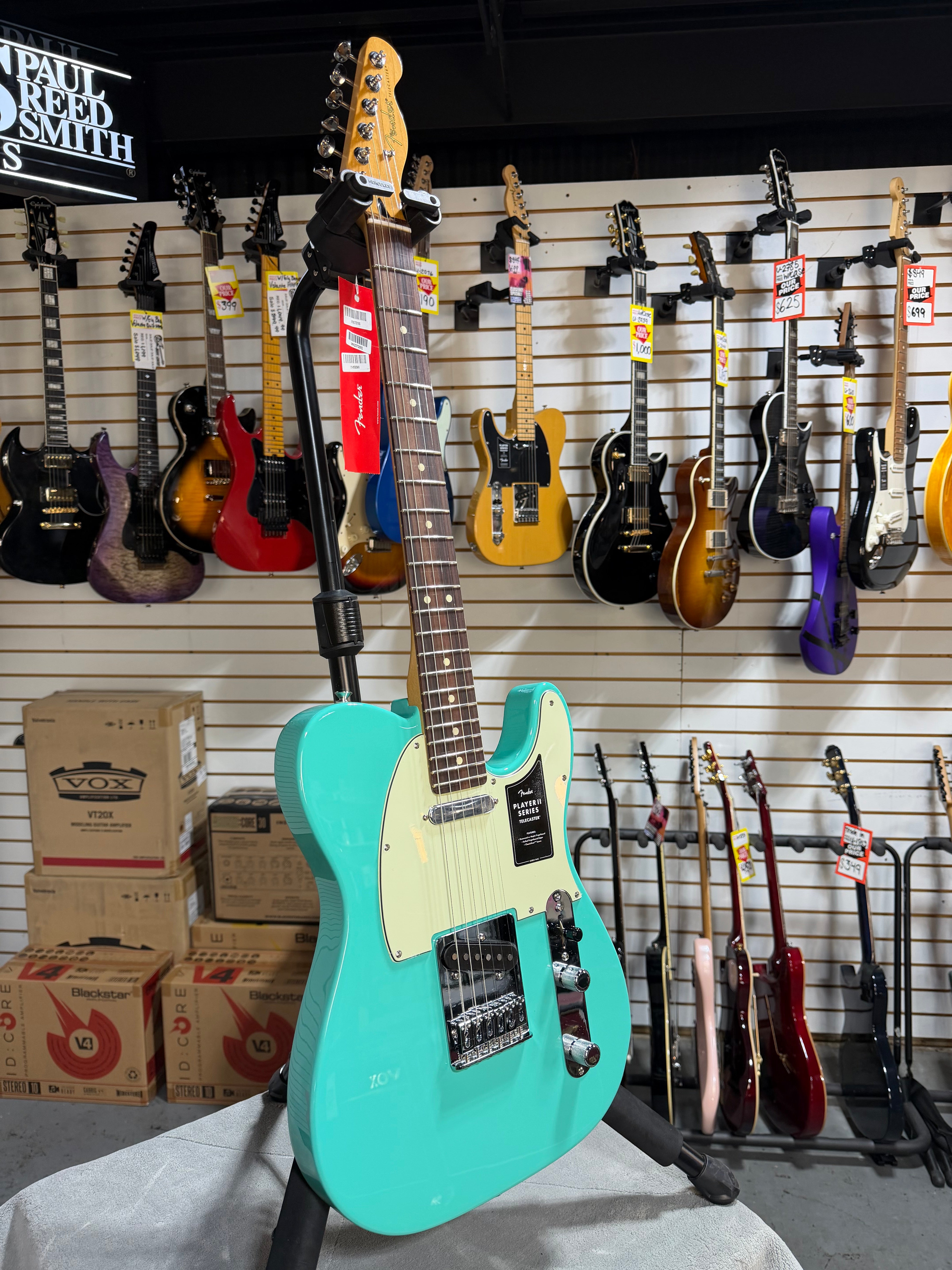 Fender 75th Anniversary Player II Telecaster Seafoam Green