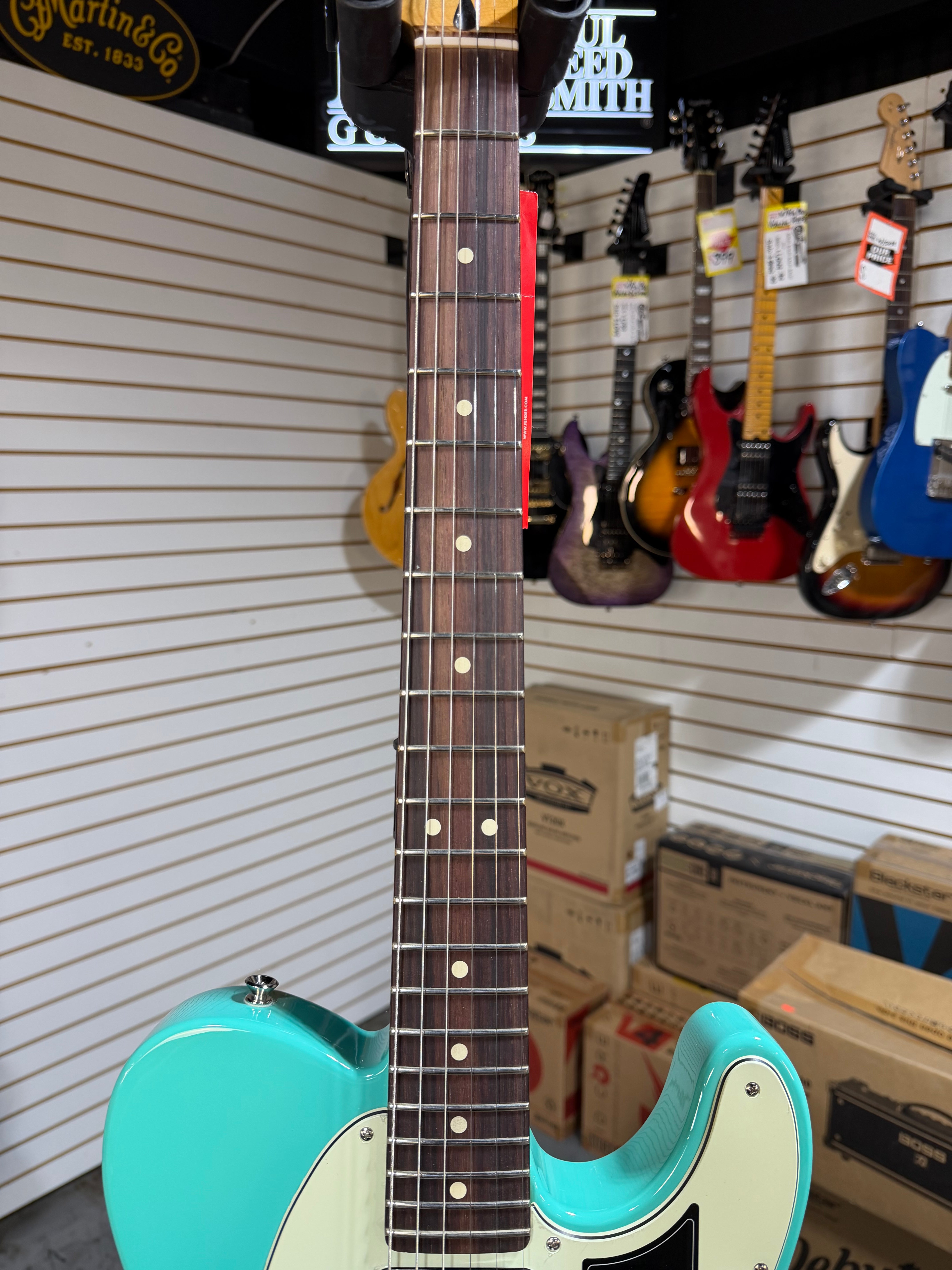 Fender 75th Anniversary Player II Telecaster Seafoam Green