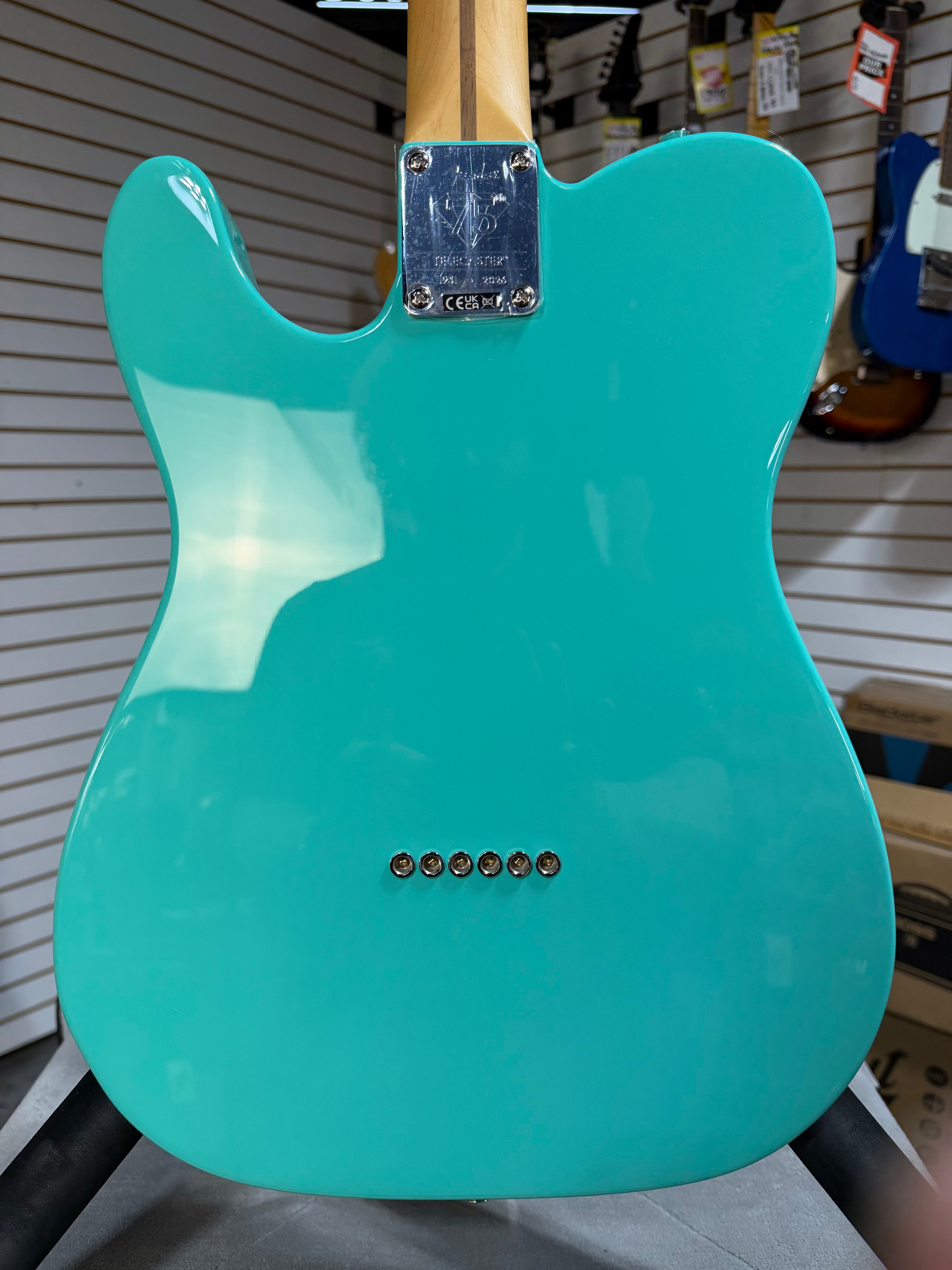 Fender 75th Anniversary Player II Telecaster Seafoam Green