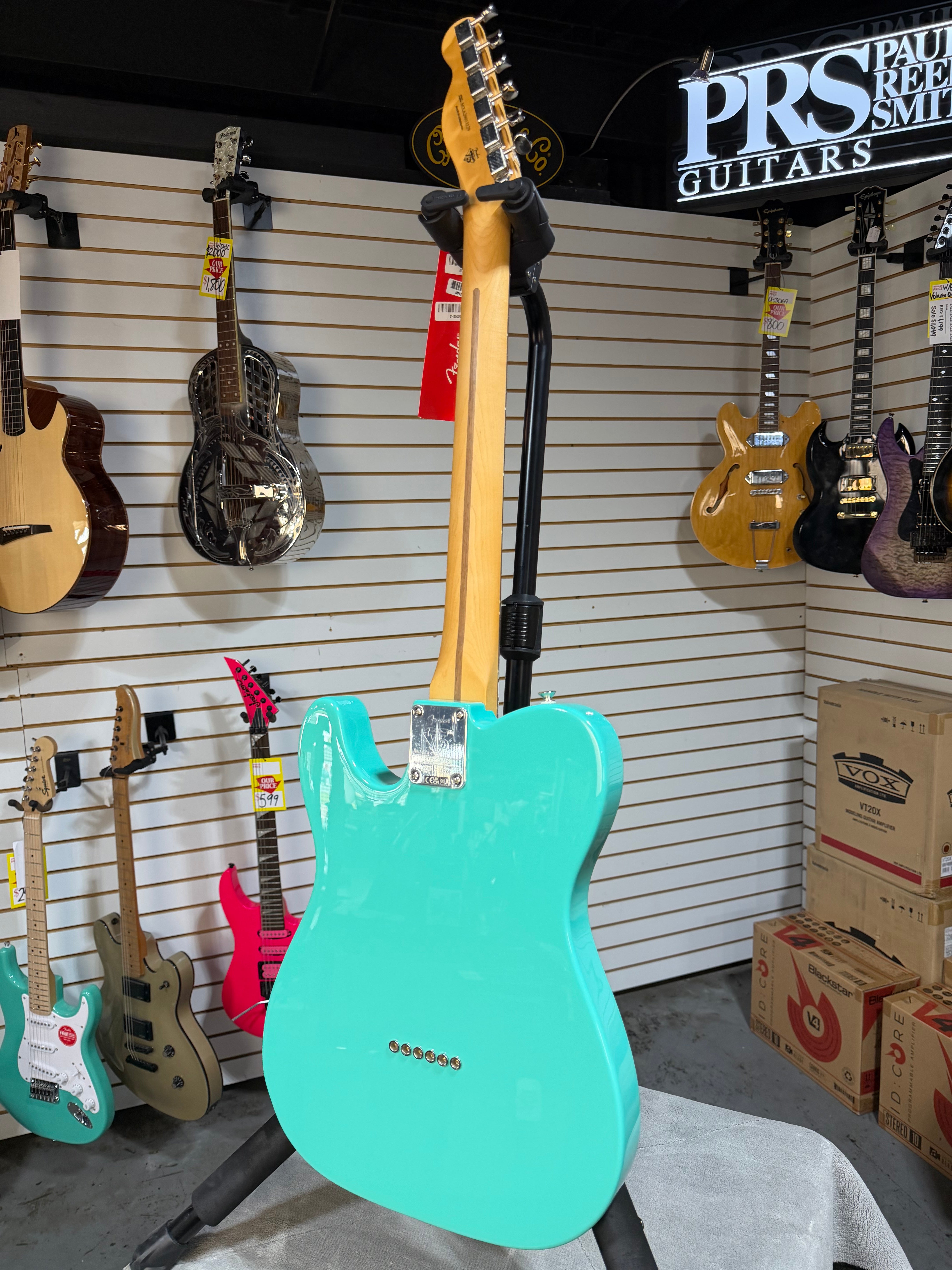 Fender 75th Anniversary Player II Telecaster Seafoam Green