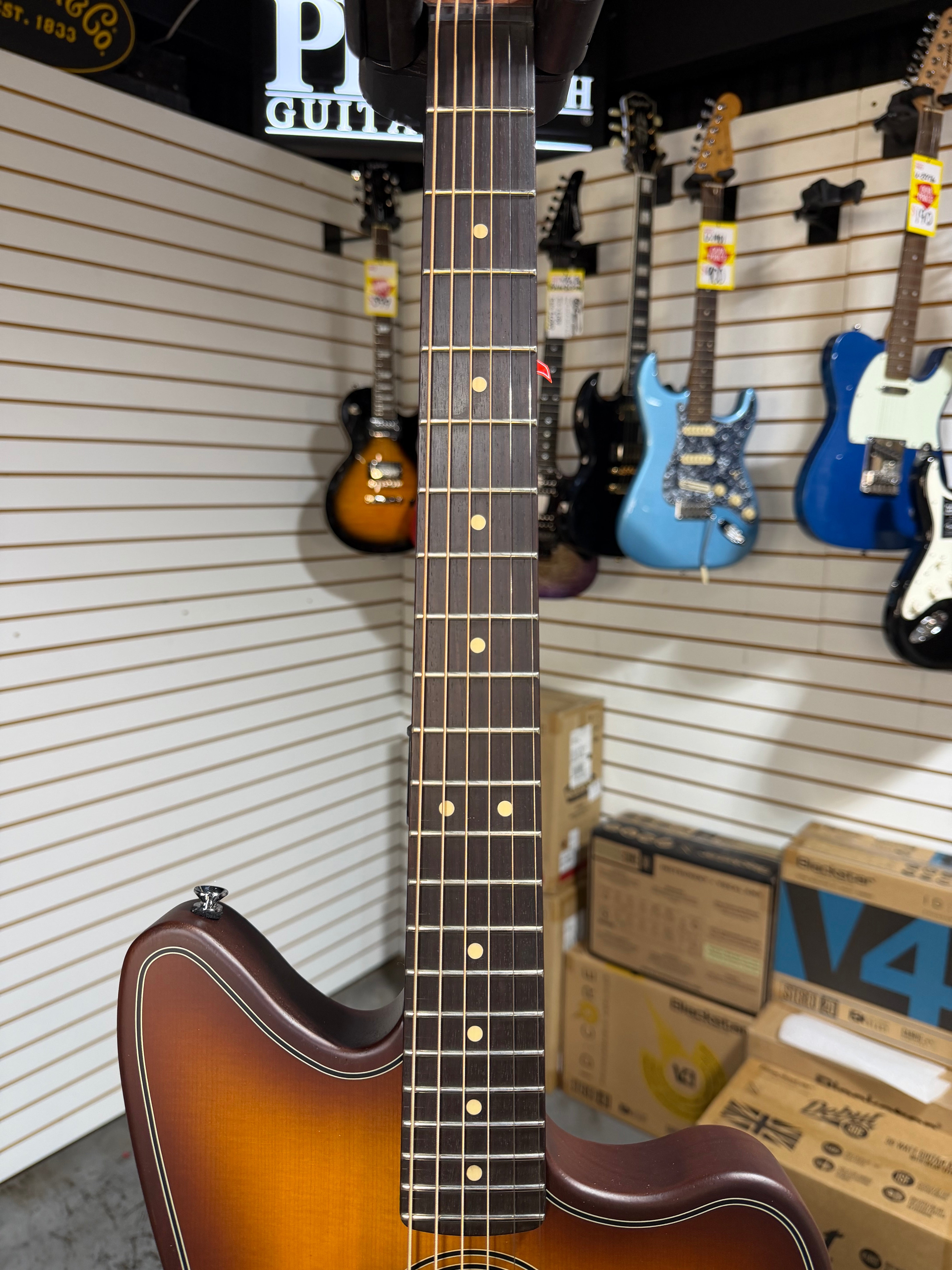Fender Acoustasonic Standard Jazzmaster Honey Burst