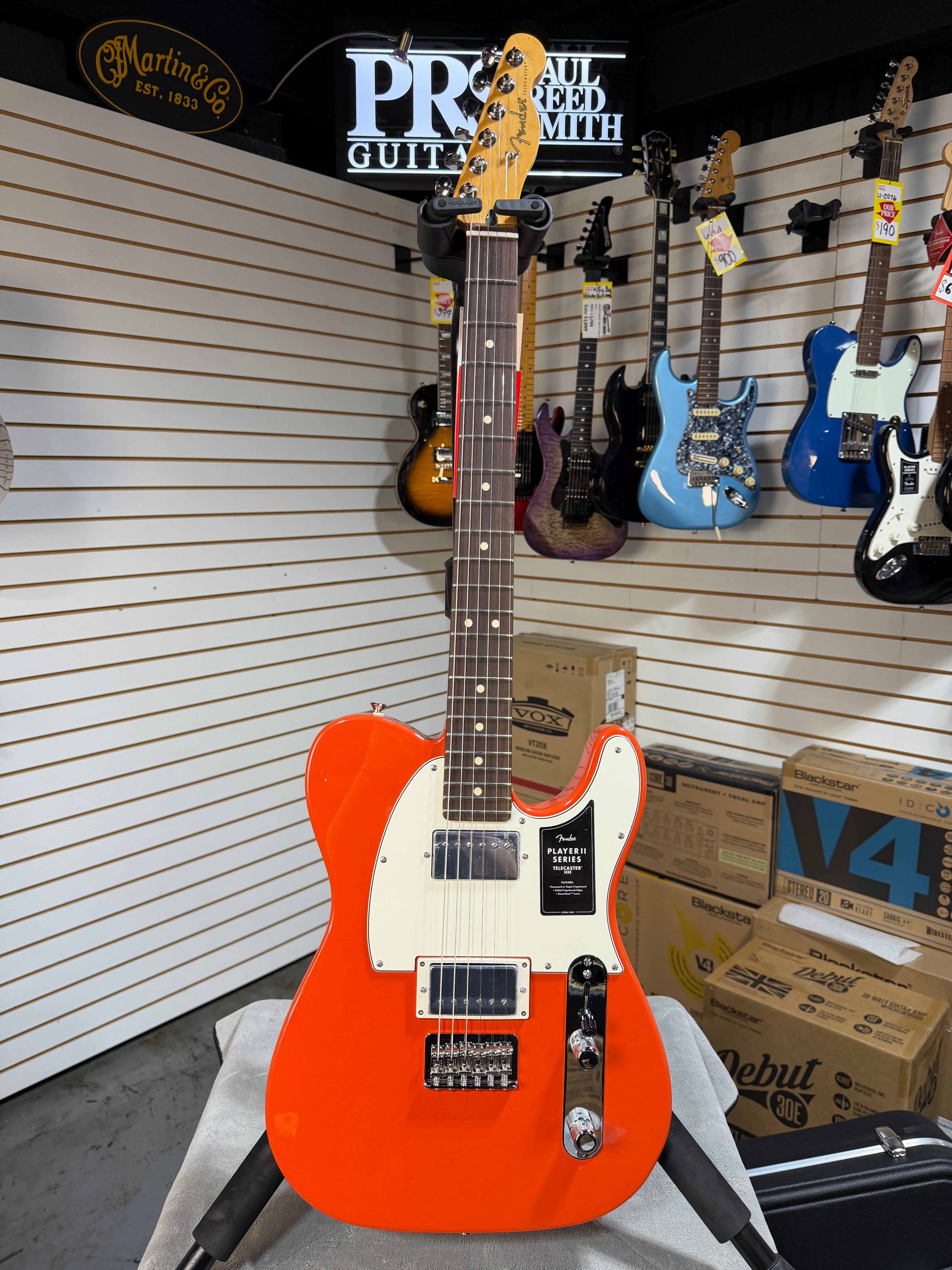 Fender Player II Telecaster HH Coral Red