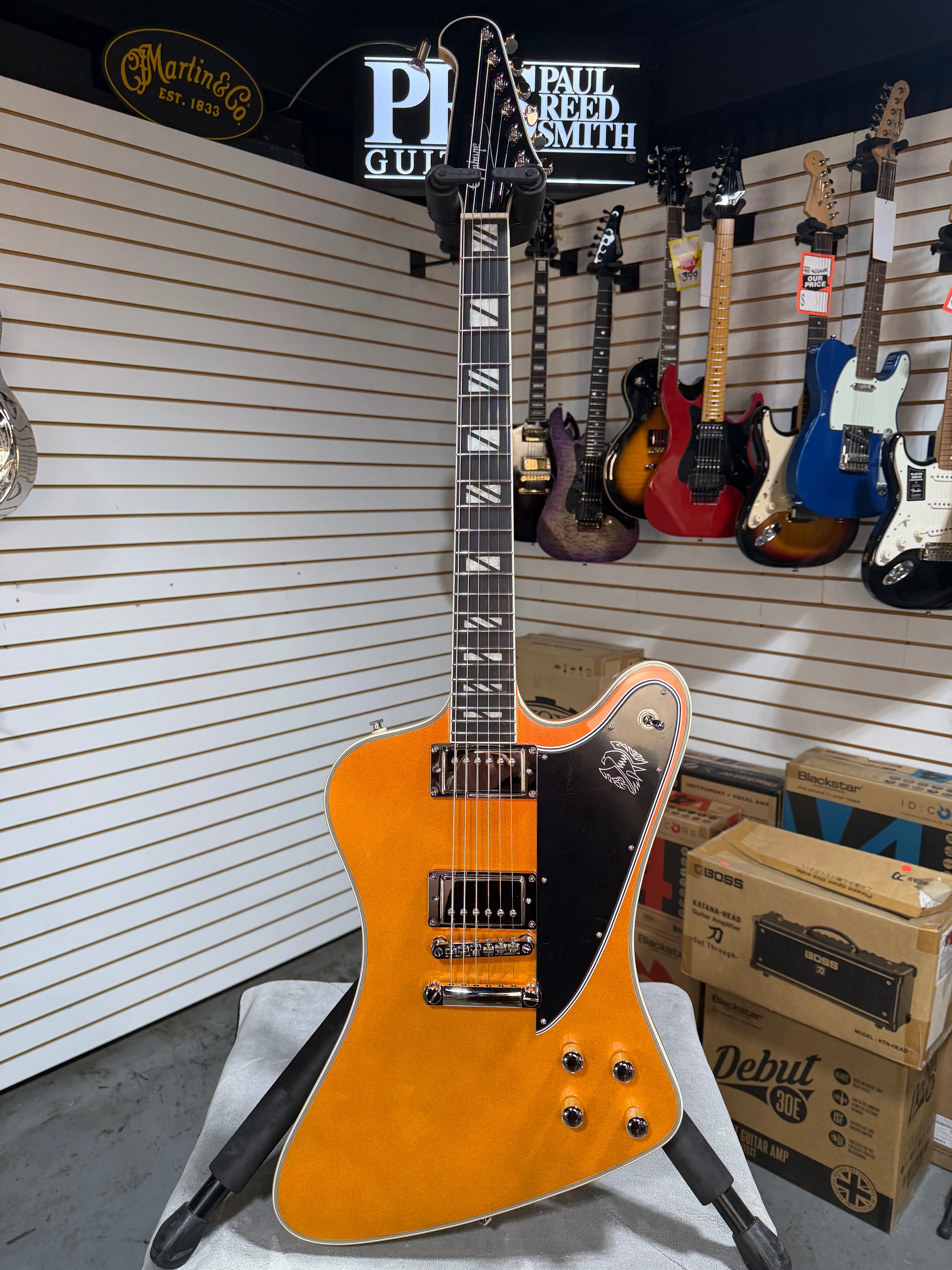 Epiphone Futura Firebird Custom Firestorm Shift