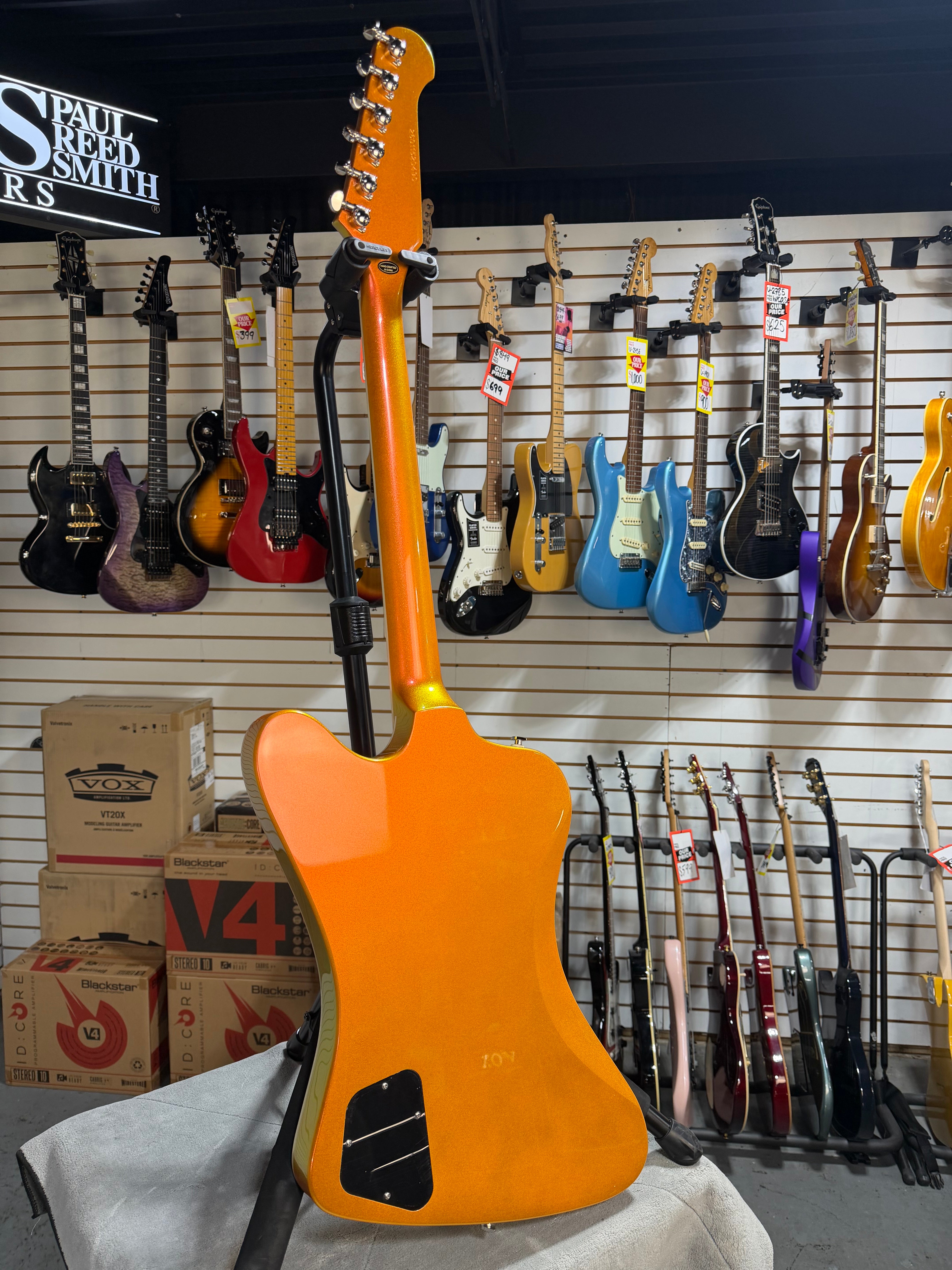Epiphone Futura Firebird Custom Firestorm Shift