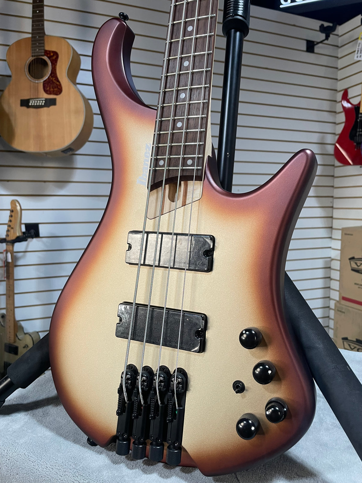 Ibanez EHB600 Charred Champagne Burst Matte