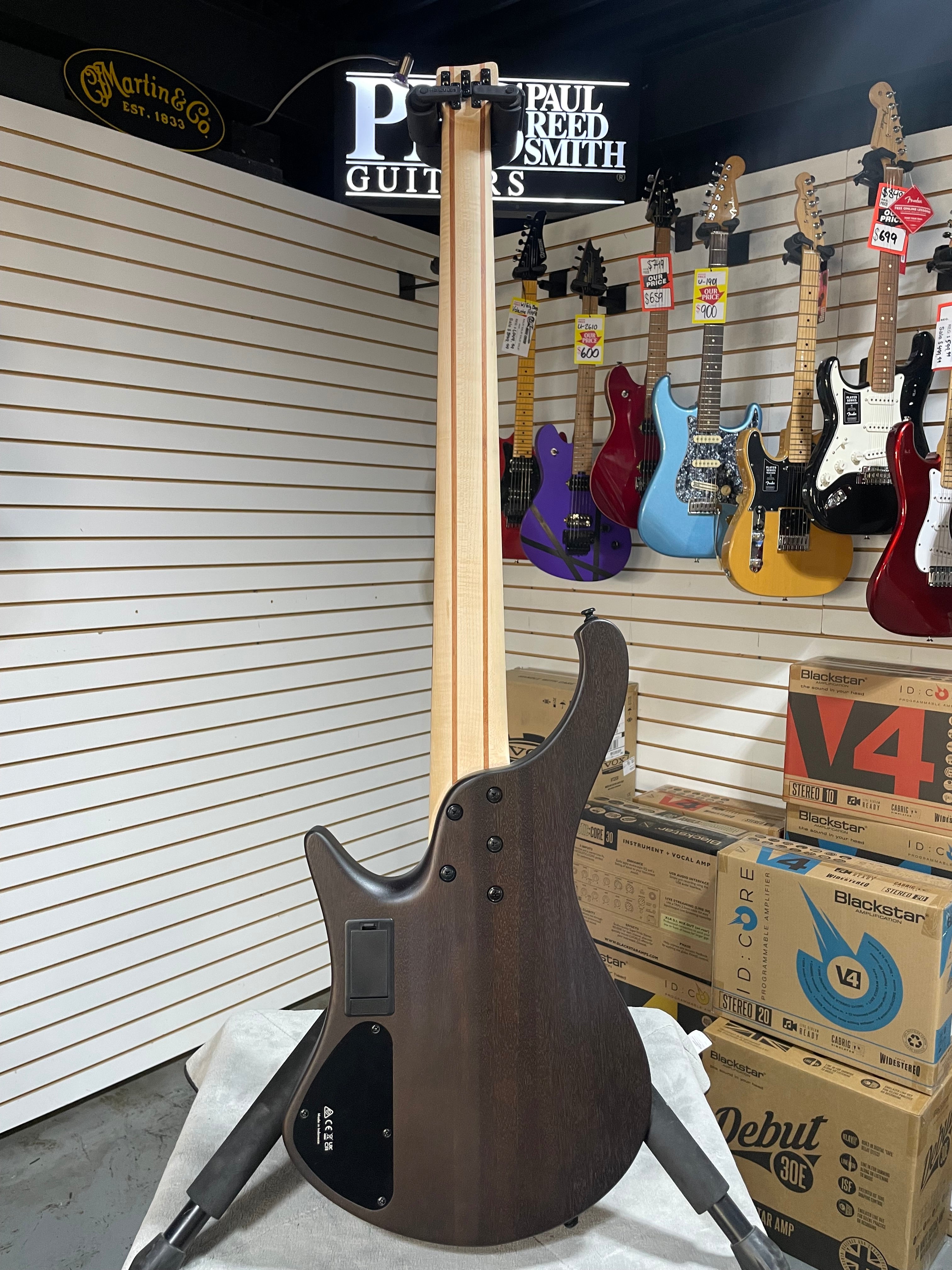 Ibanez EHB605 Walnut Flat