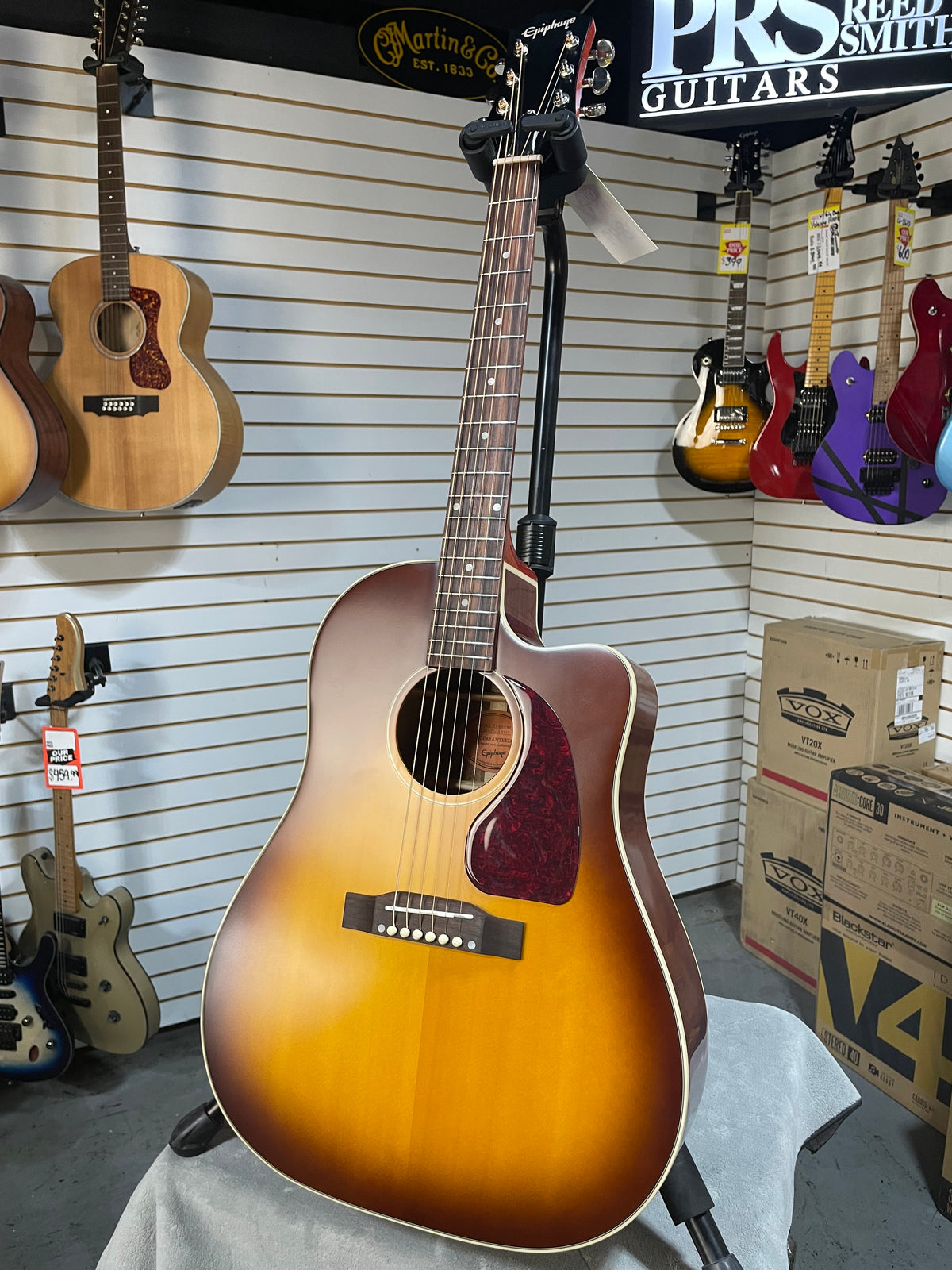 Epiphone Inspired by Gibson J-45 Standard EC Honeyburst