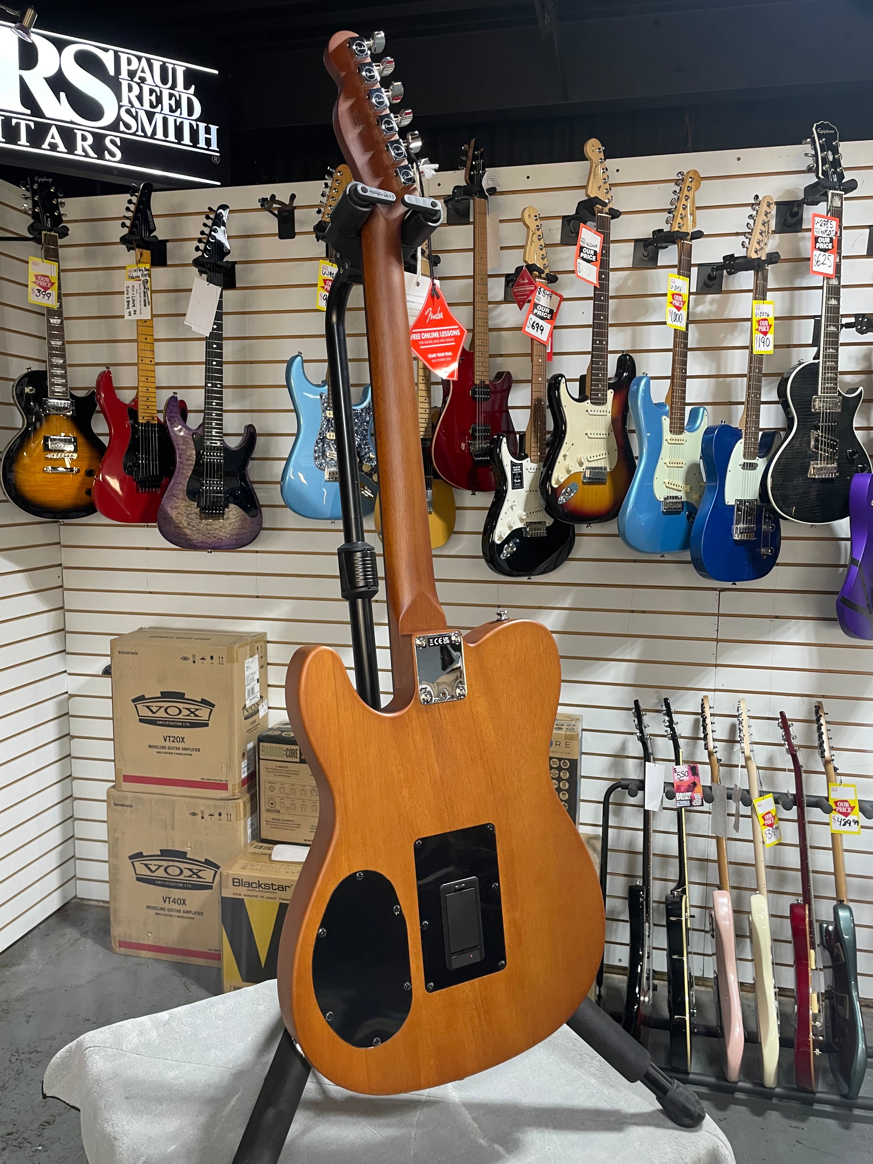 Fender Acoustasonic Standard Telecaster Aged Natural