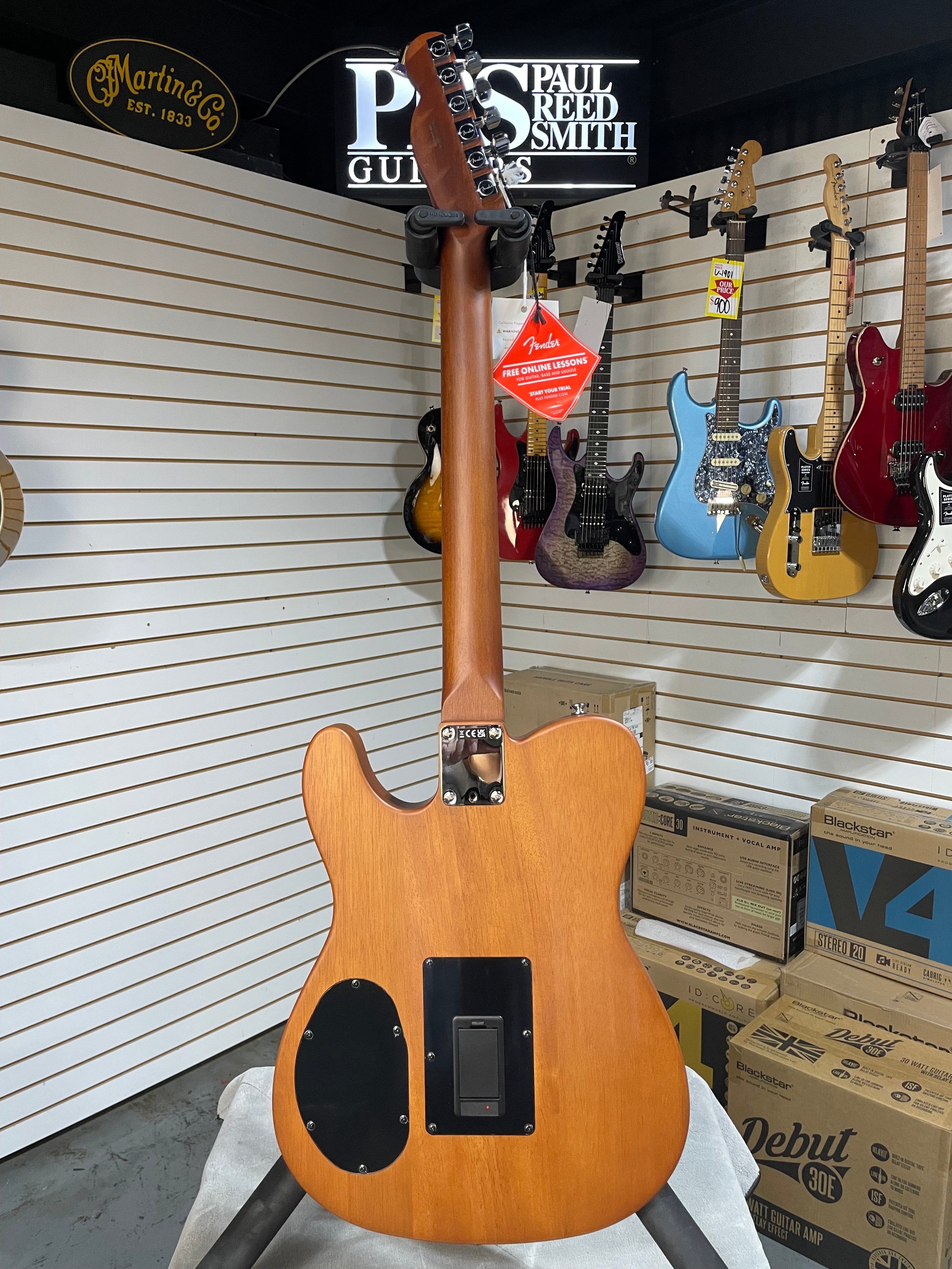Fender Acoustasonic Standard Telecaster Aged Natural