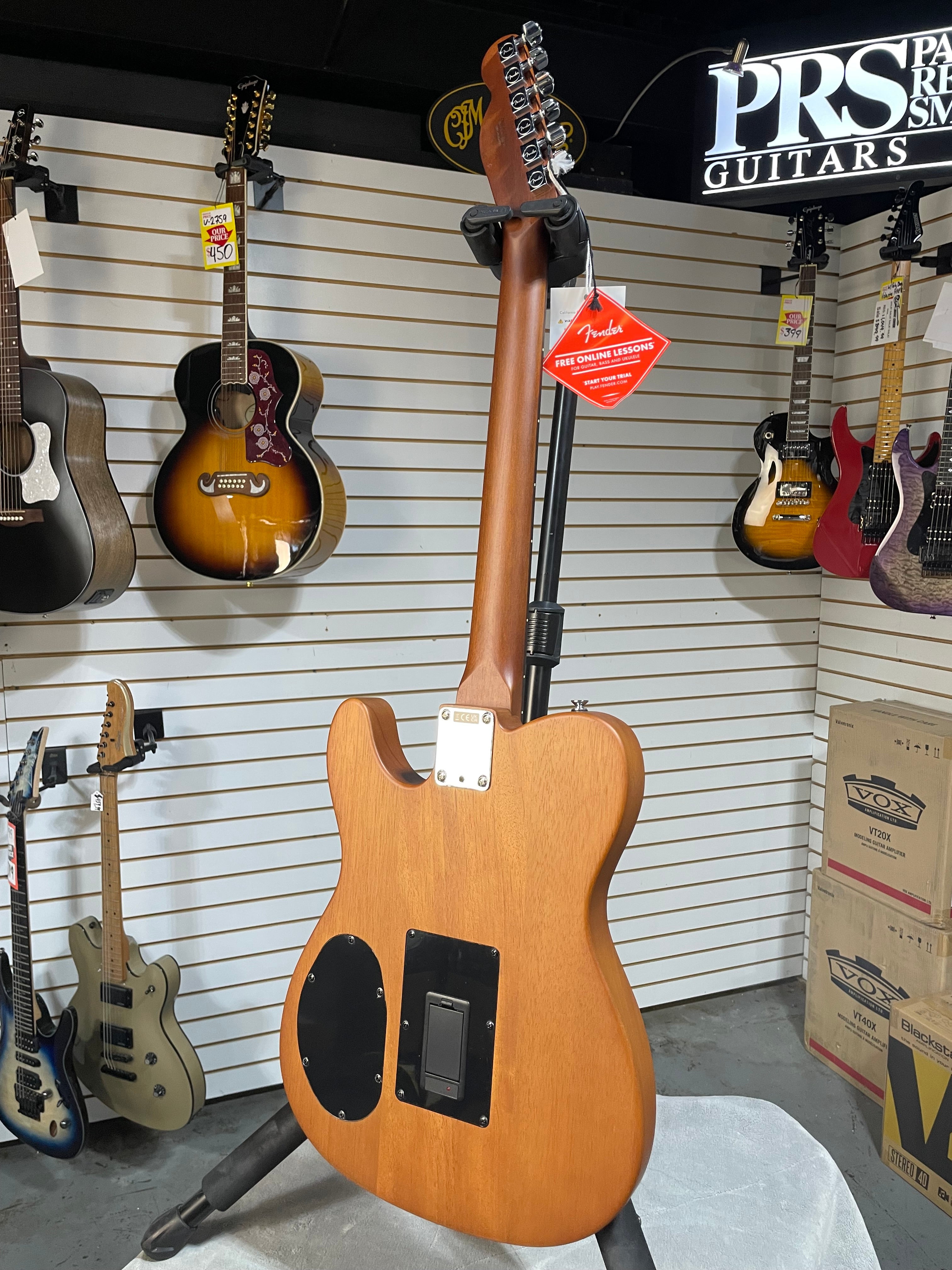 Fender Acoustasonic Standard Telecaster Aged Natural