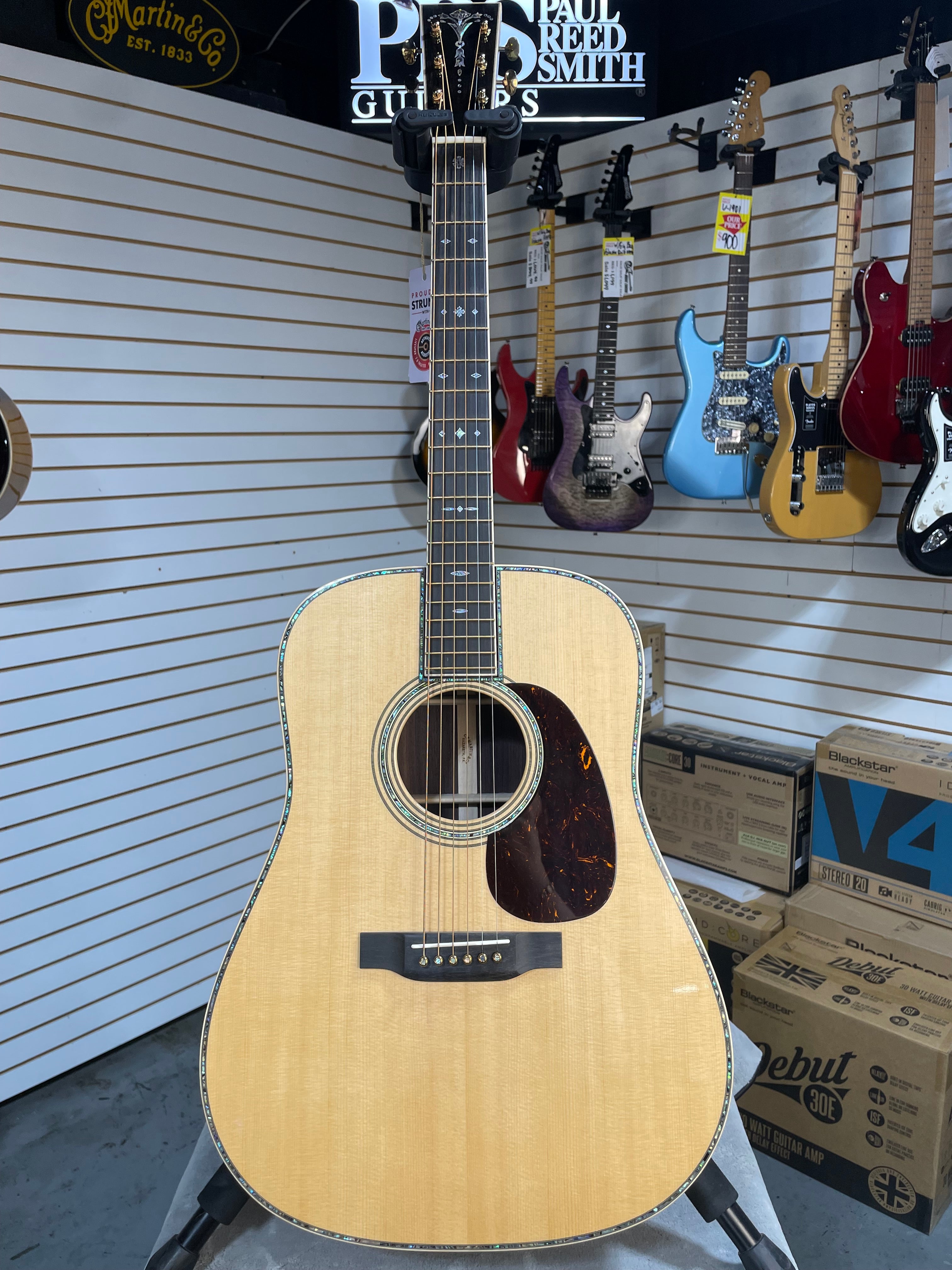 Martin D-45 Modern Deluxe Natural