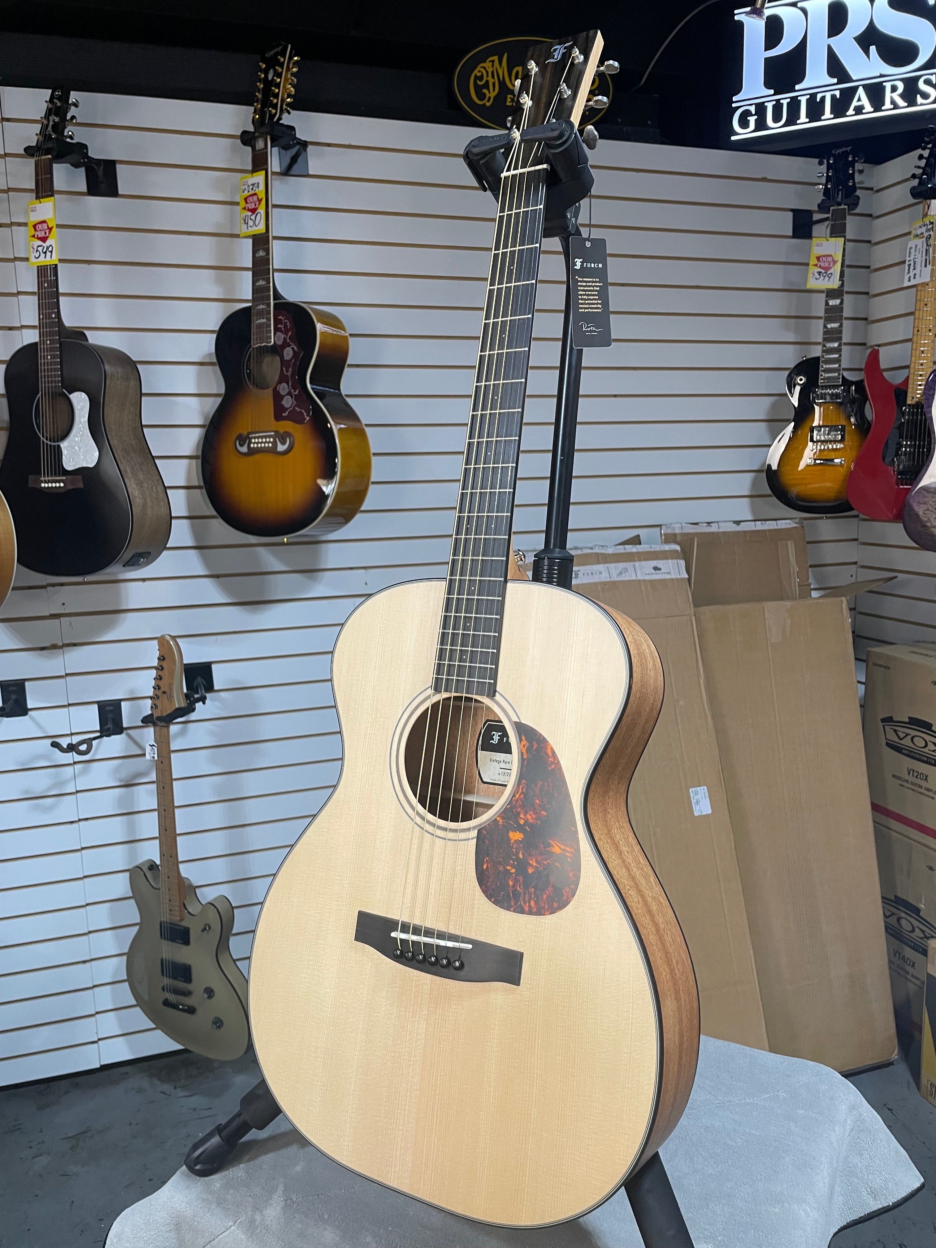 Furch Vintage Pure OM-SM Natural