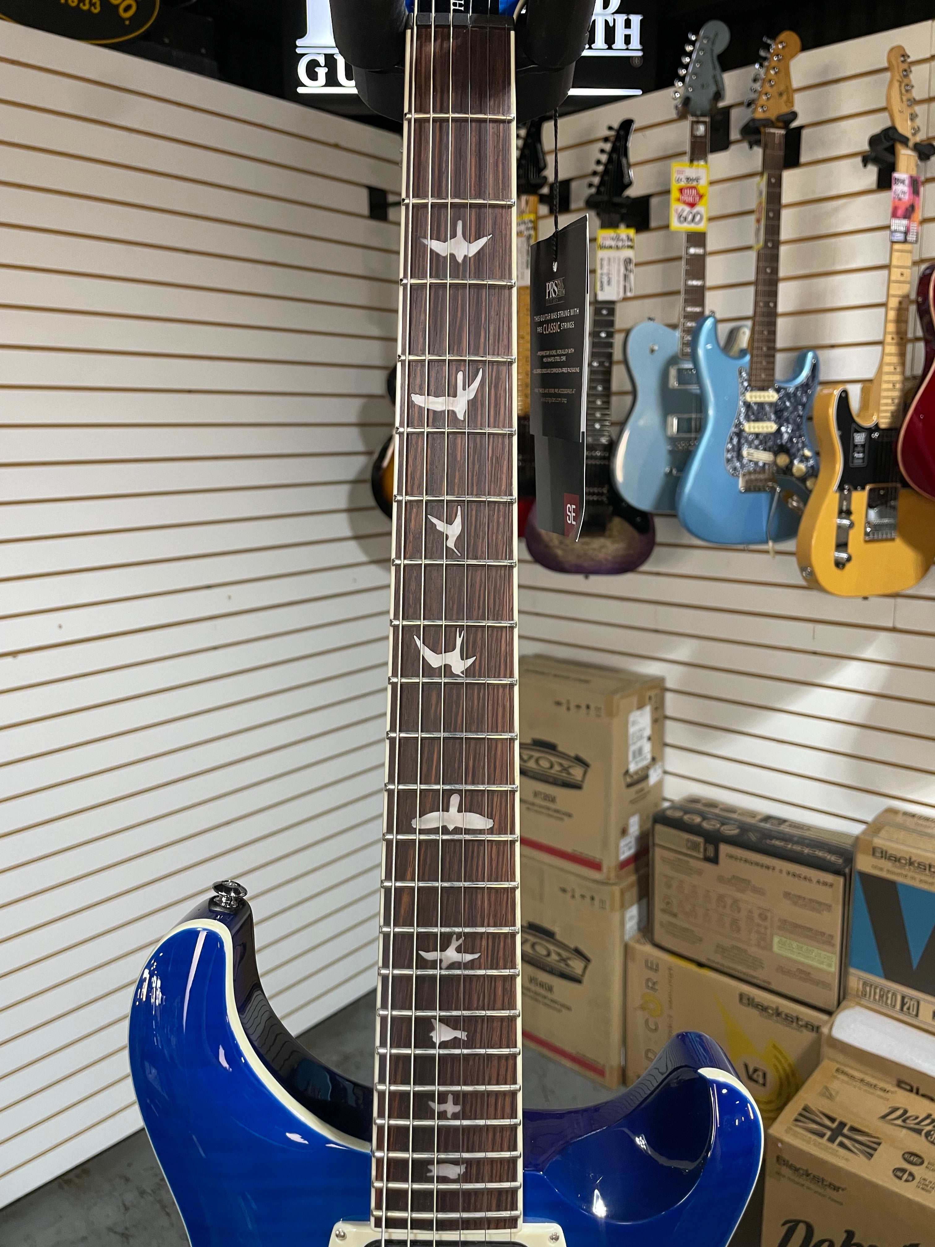 PRS SE Hollowbody I Piezo Lake Blue
