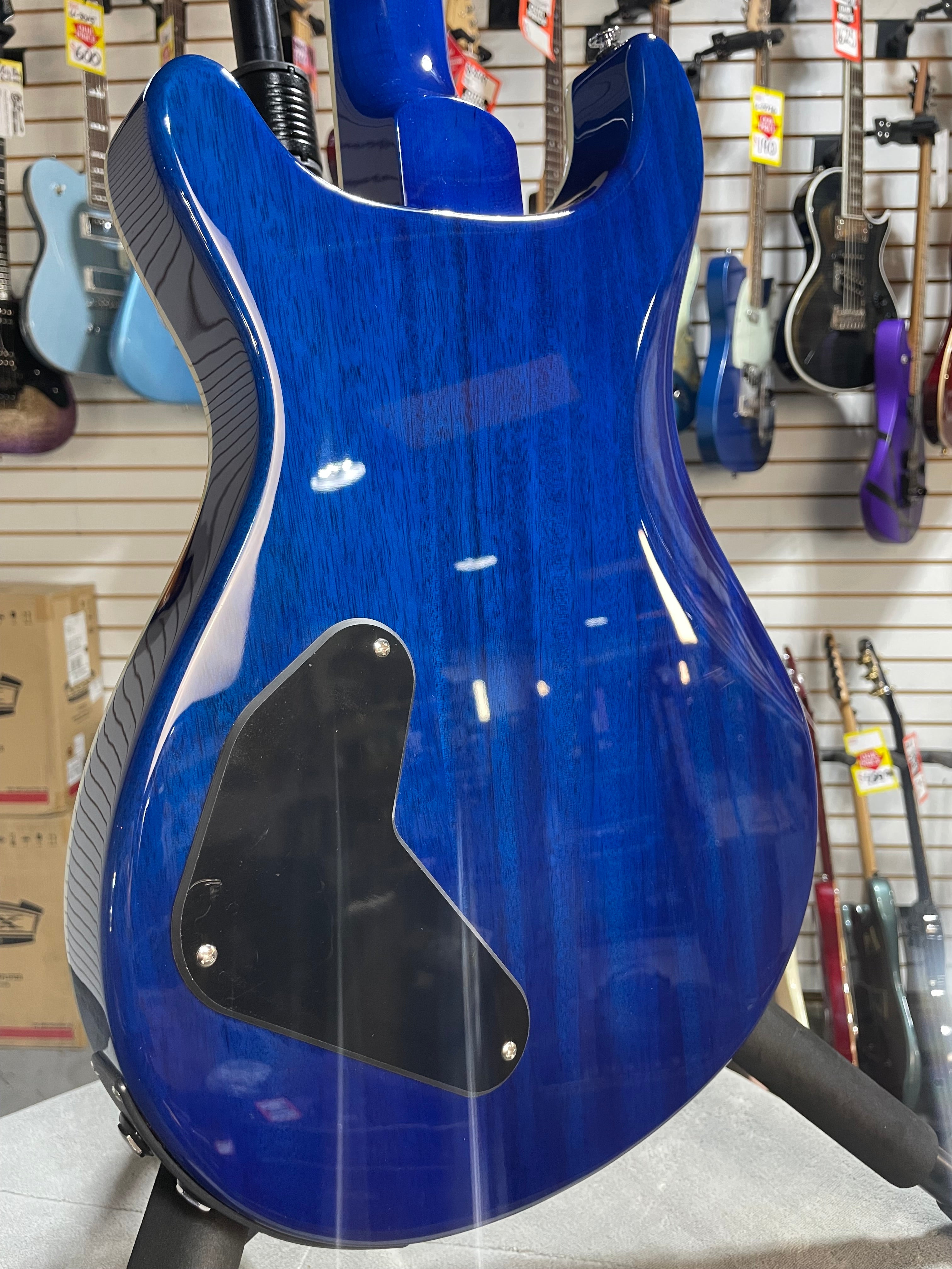 PRS SE Hollowbody I Piezo Lake Blue