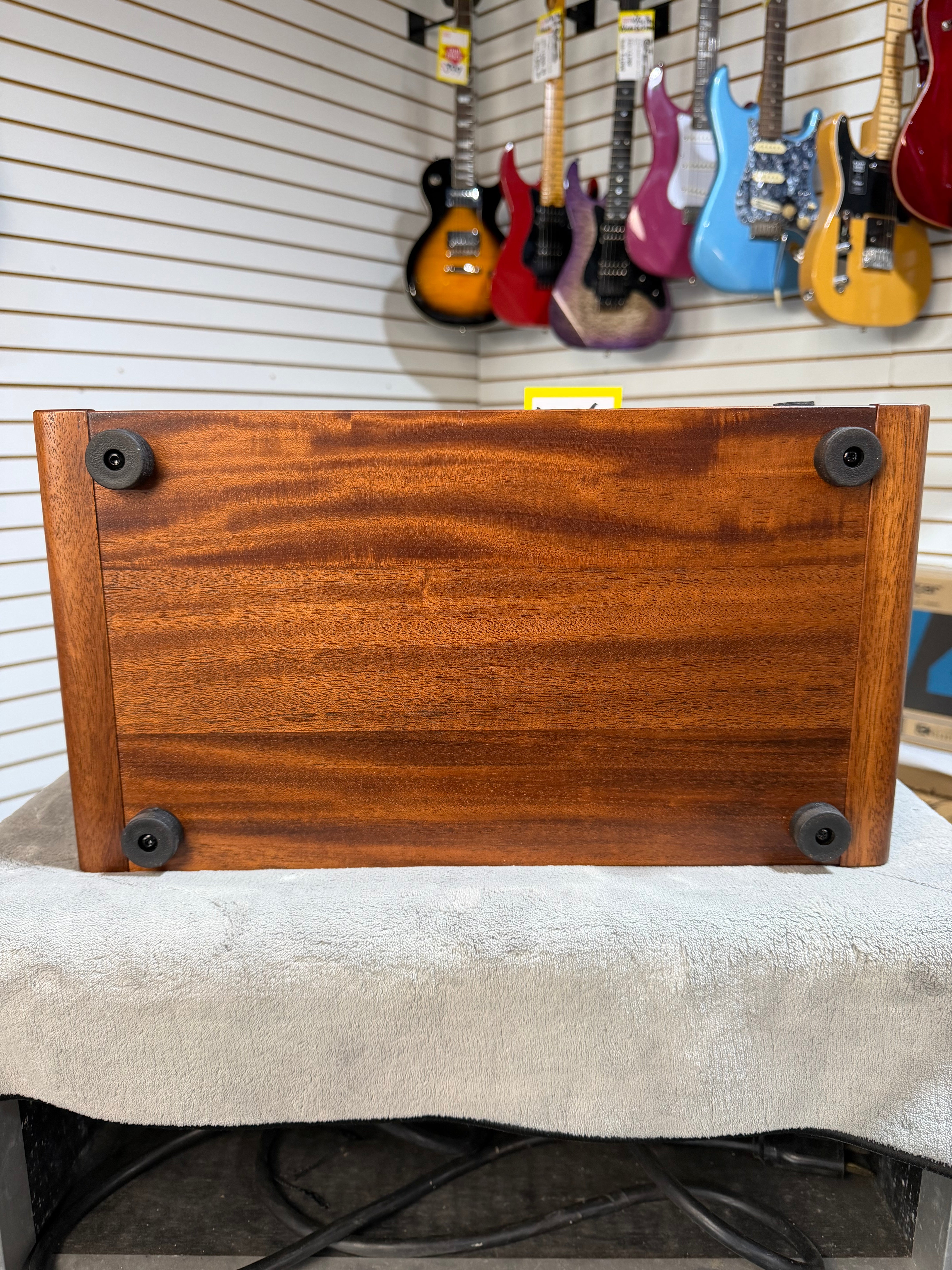 Taylor Circa 74 2-Channel 150-Watt 1x10" Acoustic Guitar / Vocal Combo with Stand - Natural Mahogany