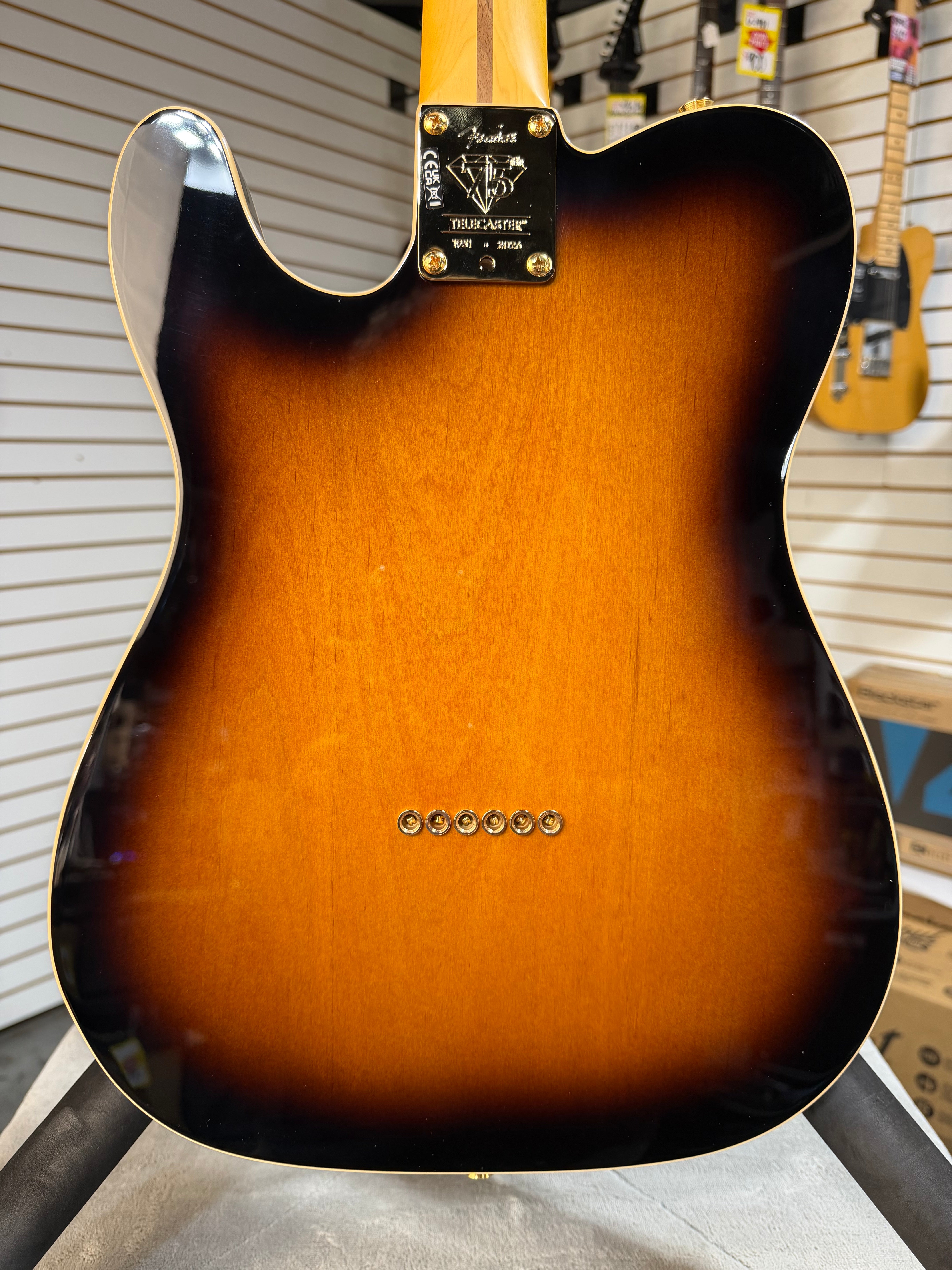 Fender 75th Anniversary American Professional II Custom Telecaster 2-Color Sunburst