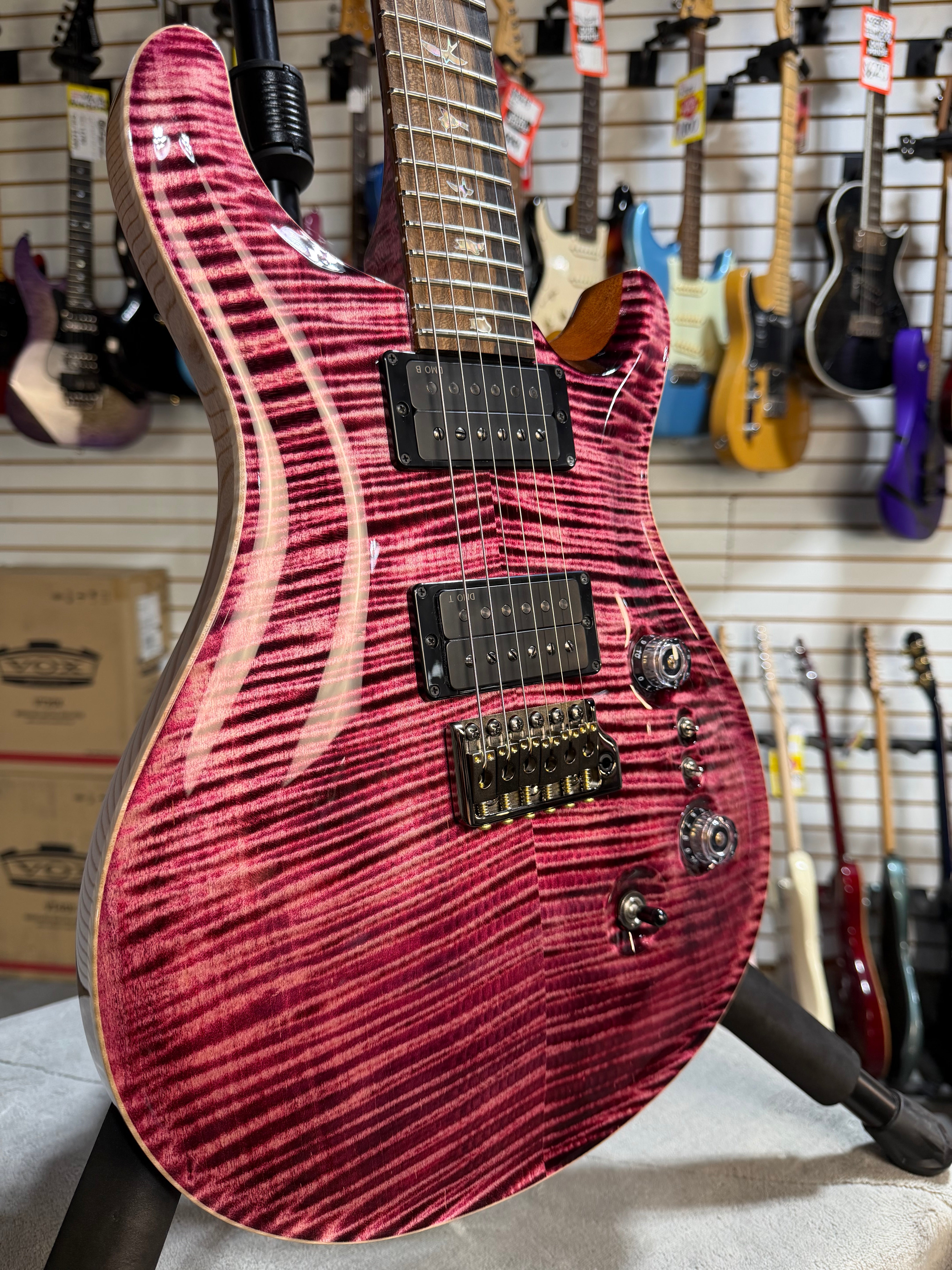 PRS Custom 24-08 10-Top Pomegranate