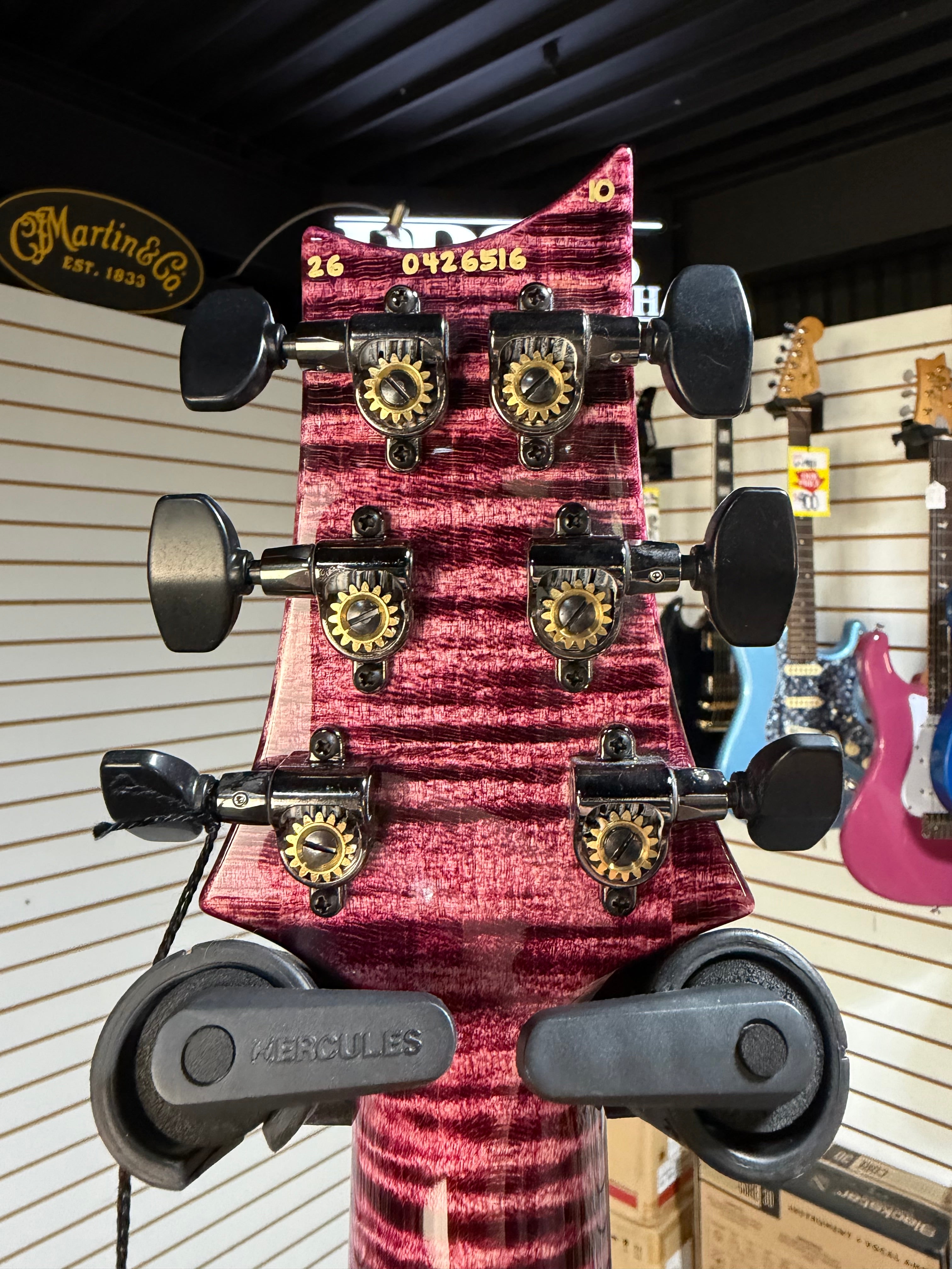PRS Custom 24-08 10-Top Pomegranate