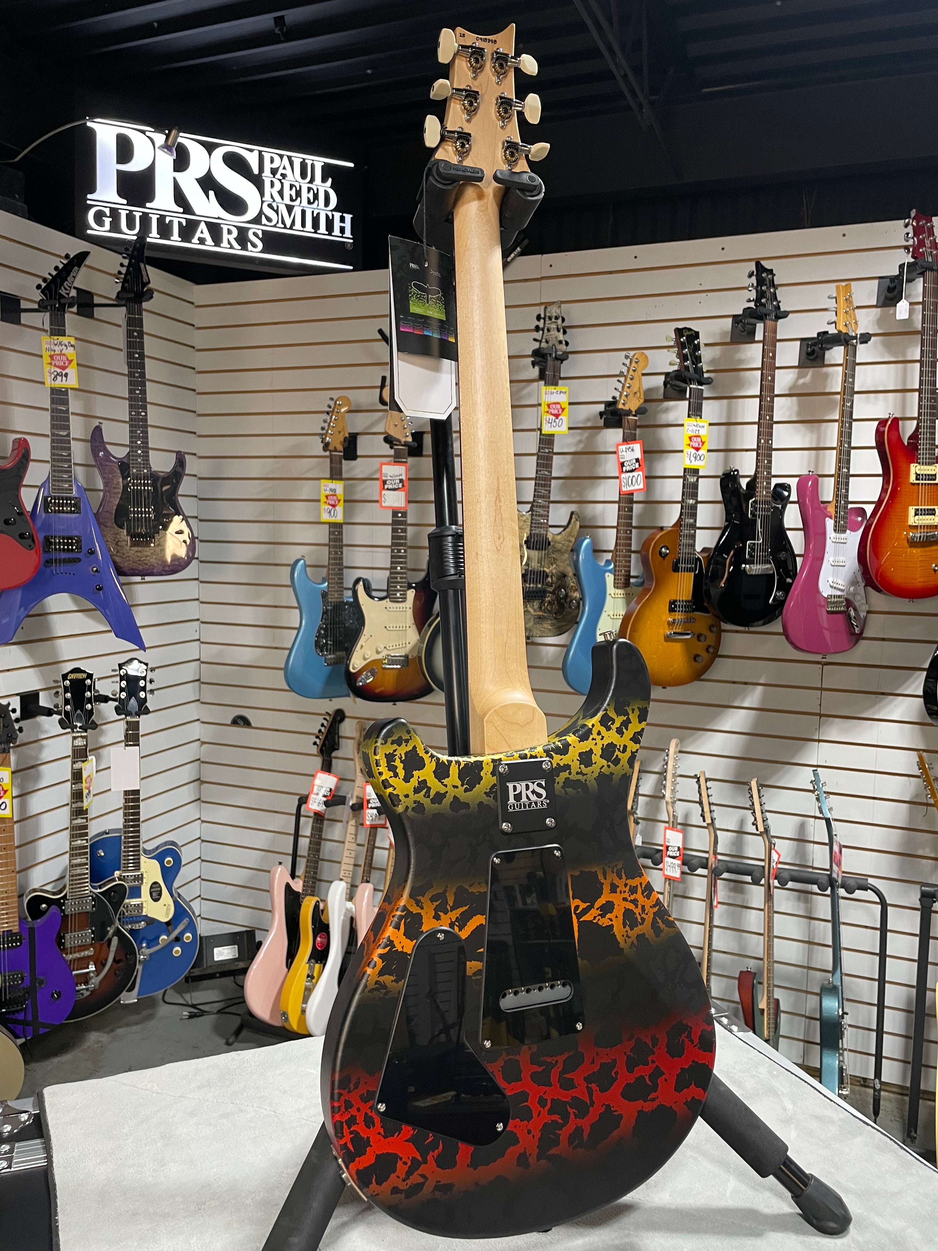 PRS CE 24 Semi Hollow 2025 - Sprayers Choice w/ Gig Bag & PLEK*D #398