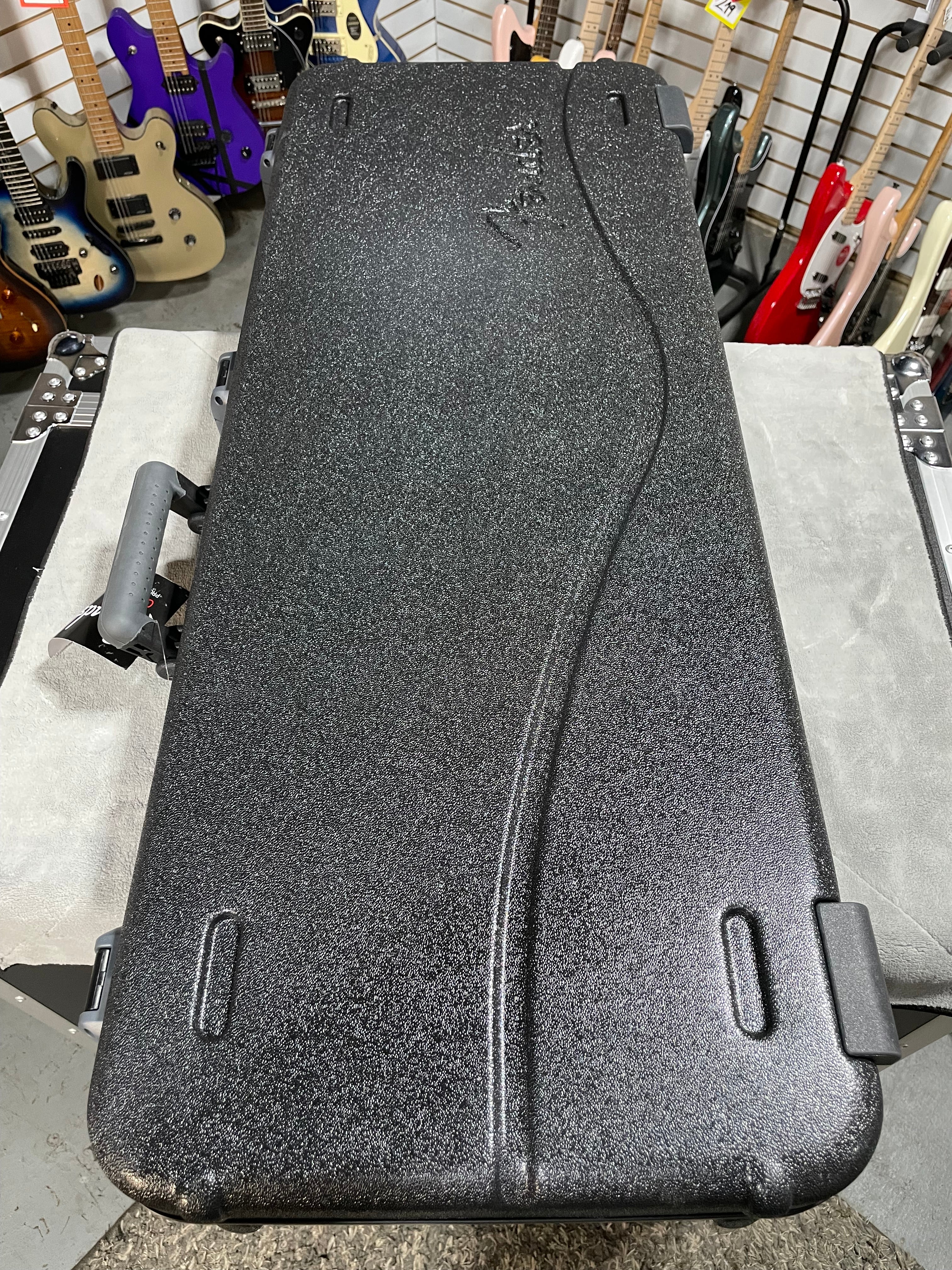 Fender American Ultra II Stratocaster - Noble Blue w/ Maple Fingerboard w/ OHSC & PLEK*D #677