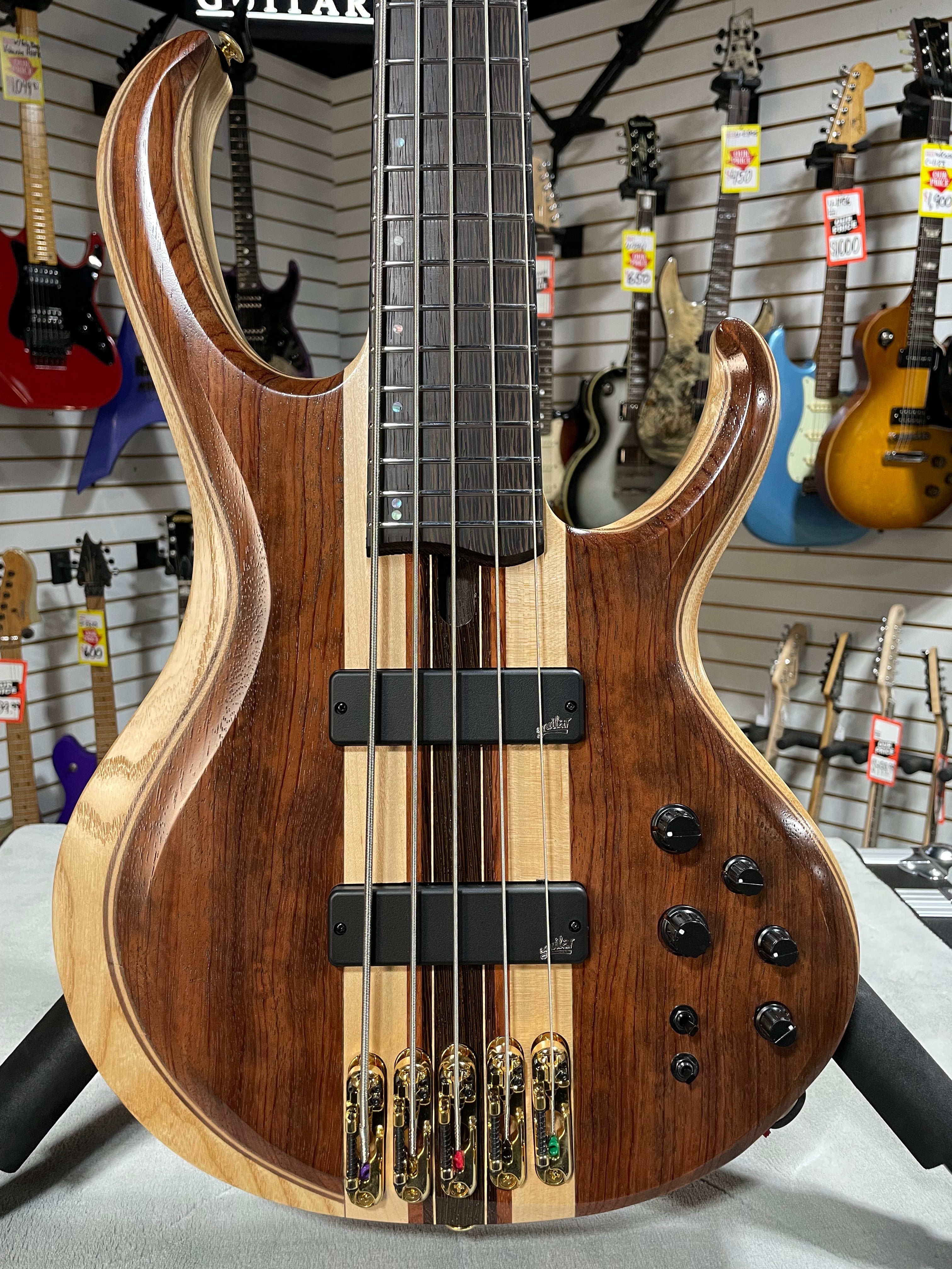 Ibanez BTB 1835 - Natural Shadow Low Gloss w/ Gig Bag & PLEK*D #660