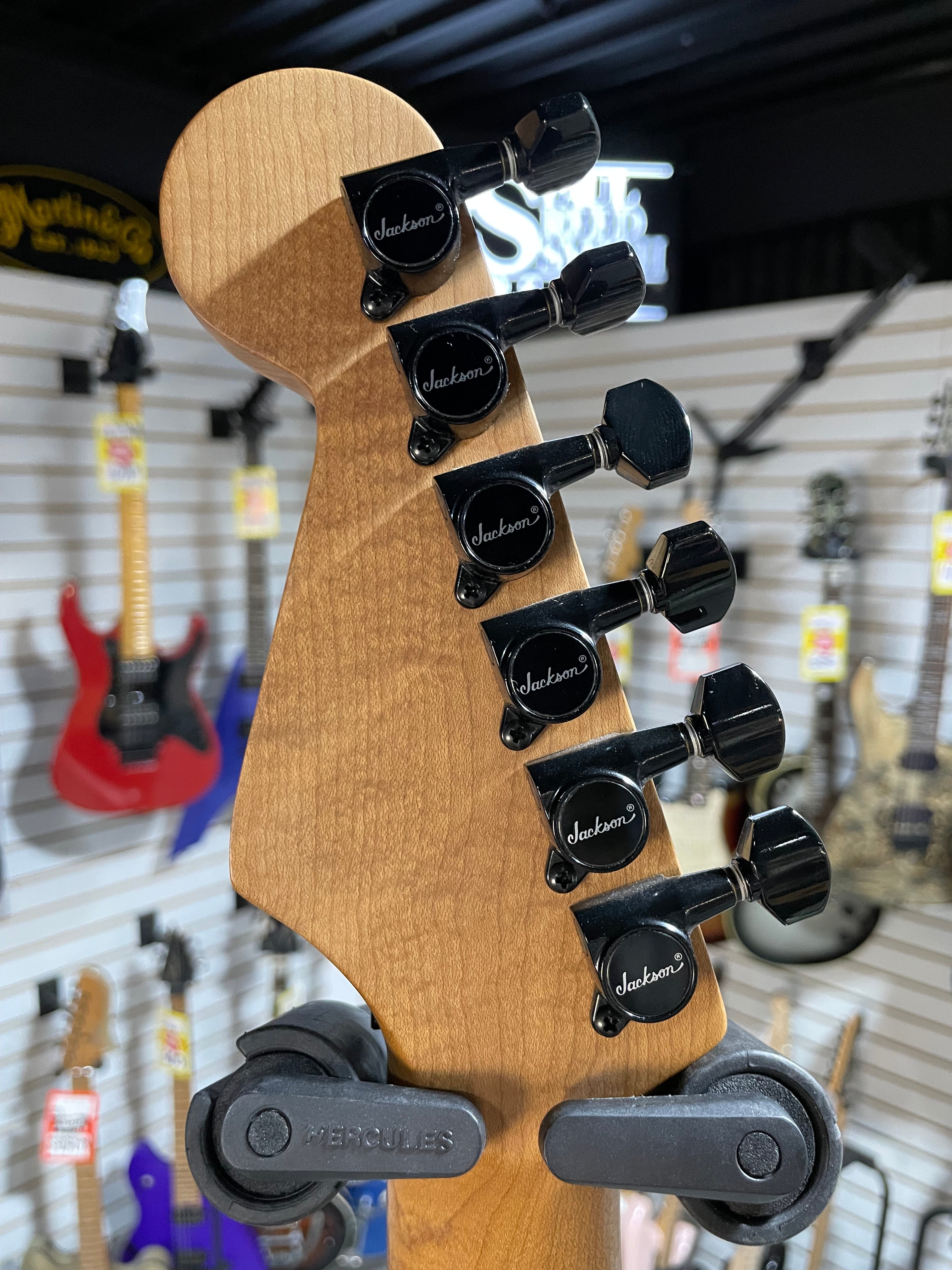 Jackson USA Series Phil Collen Signature PC1 - Satin Gray w/OHSC