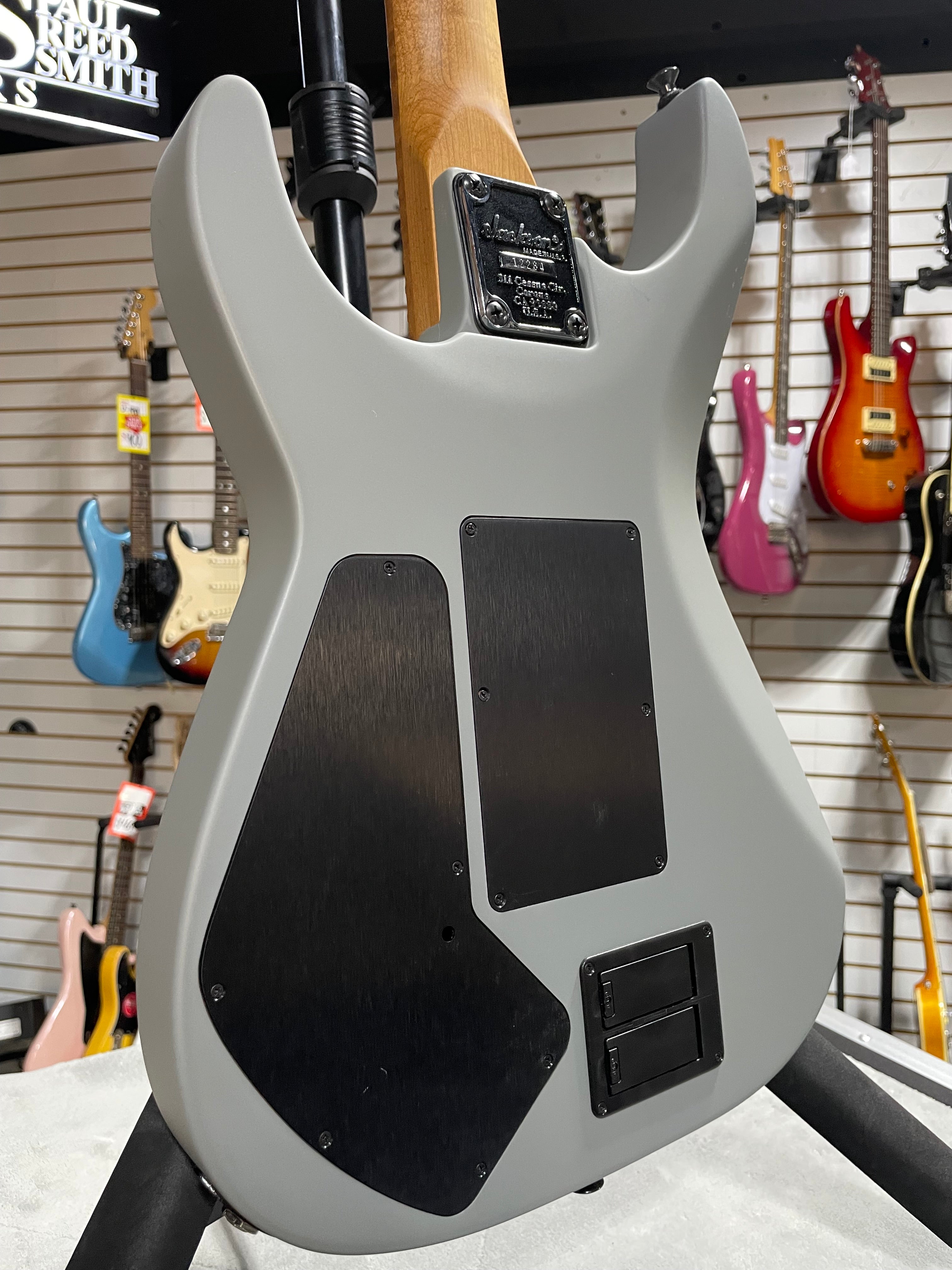 Jackson USA Series Phil Collen Signature PC1 - Satin Gray w/OHSC