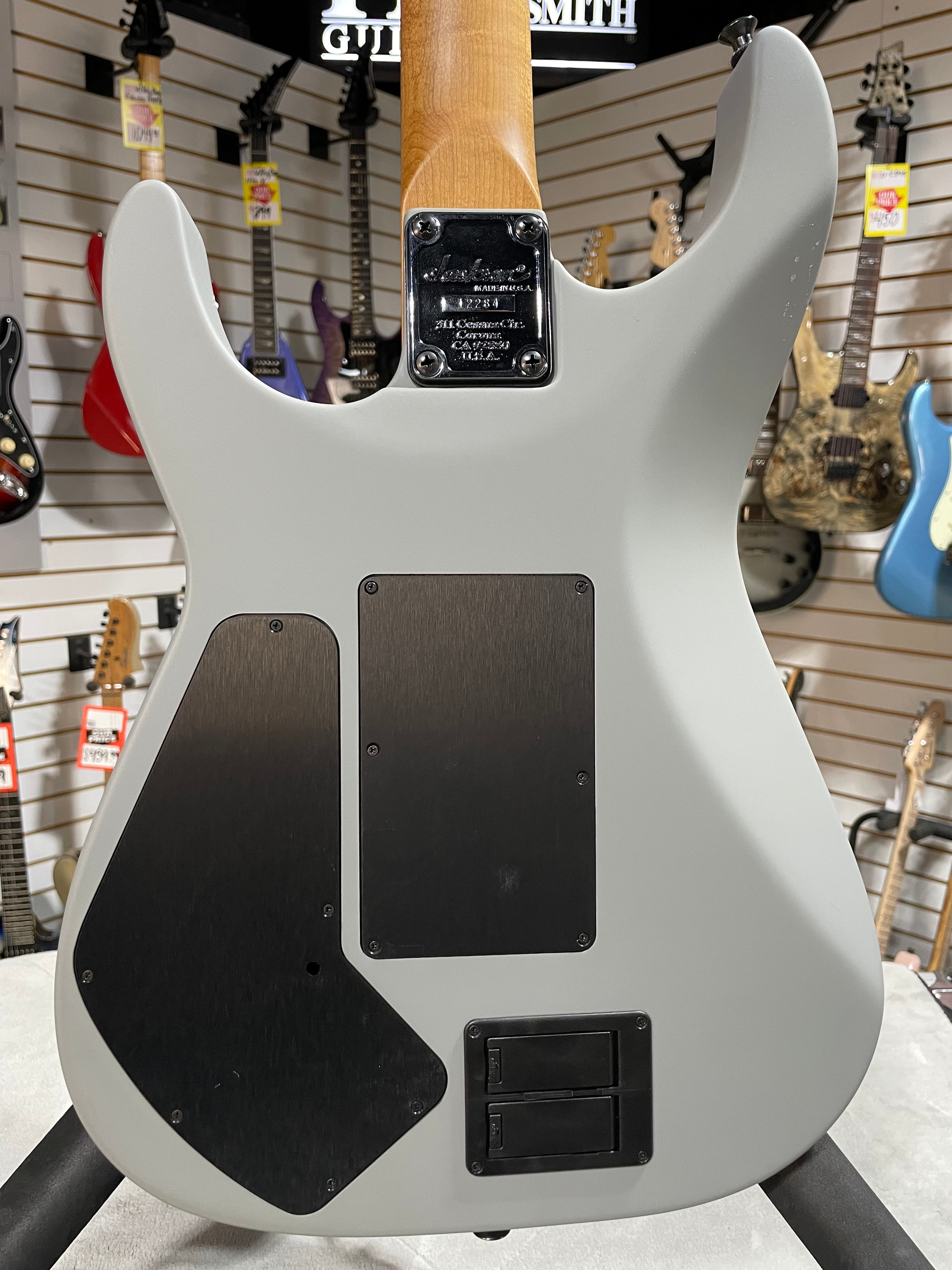 Jackson USA Series Phil Collen Signature PC1 - Satin Gray w/OHSC