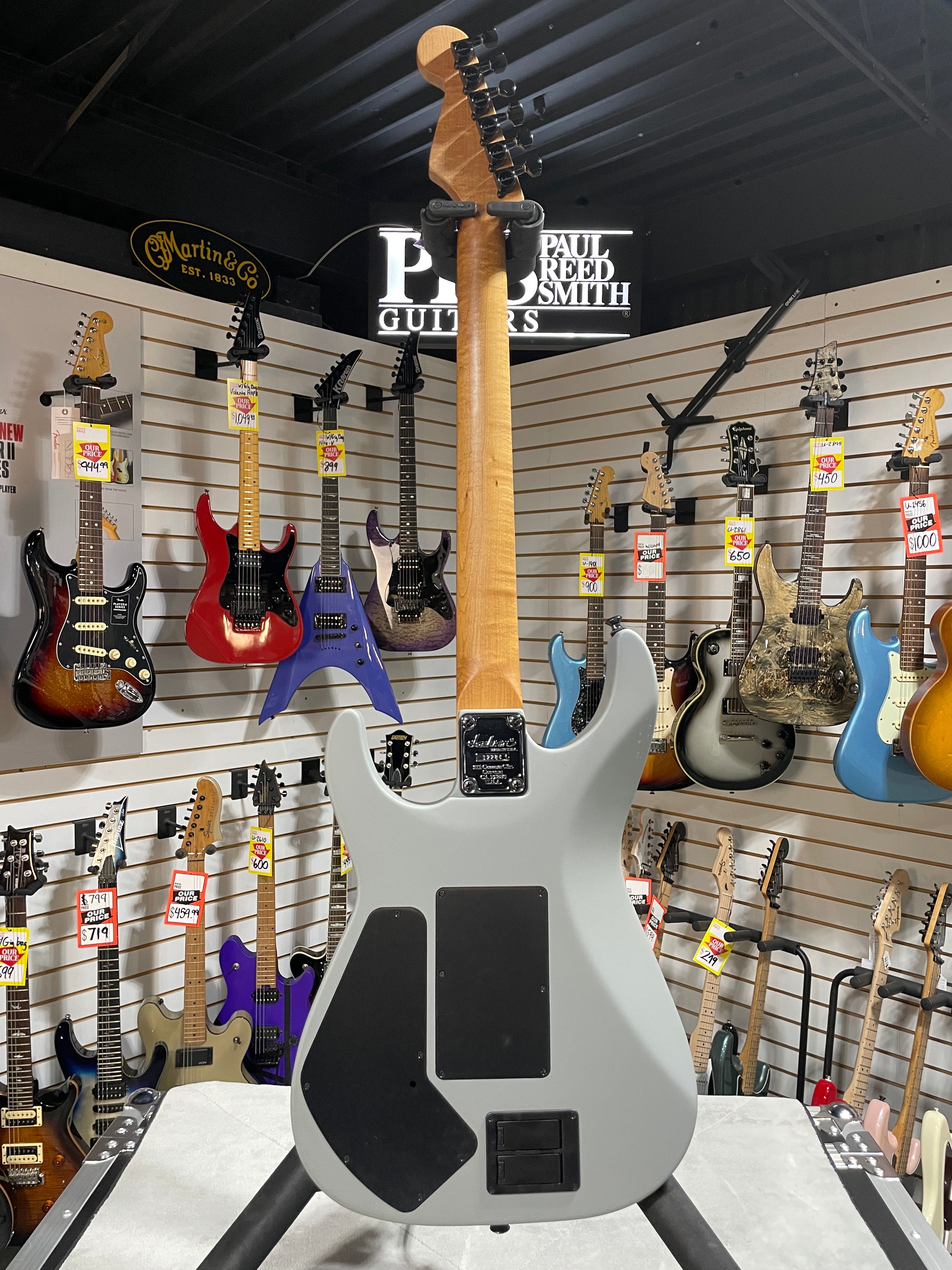 Jackson USA Series Phil Collen Signature PC1 - Satin Gray w/OHSC