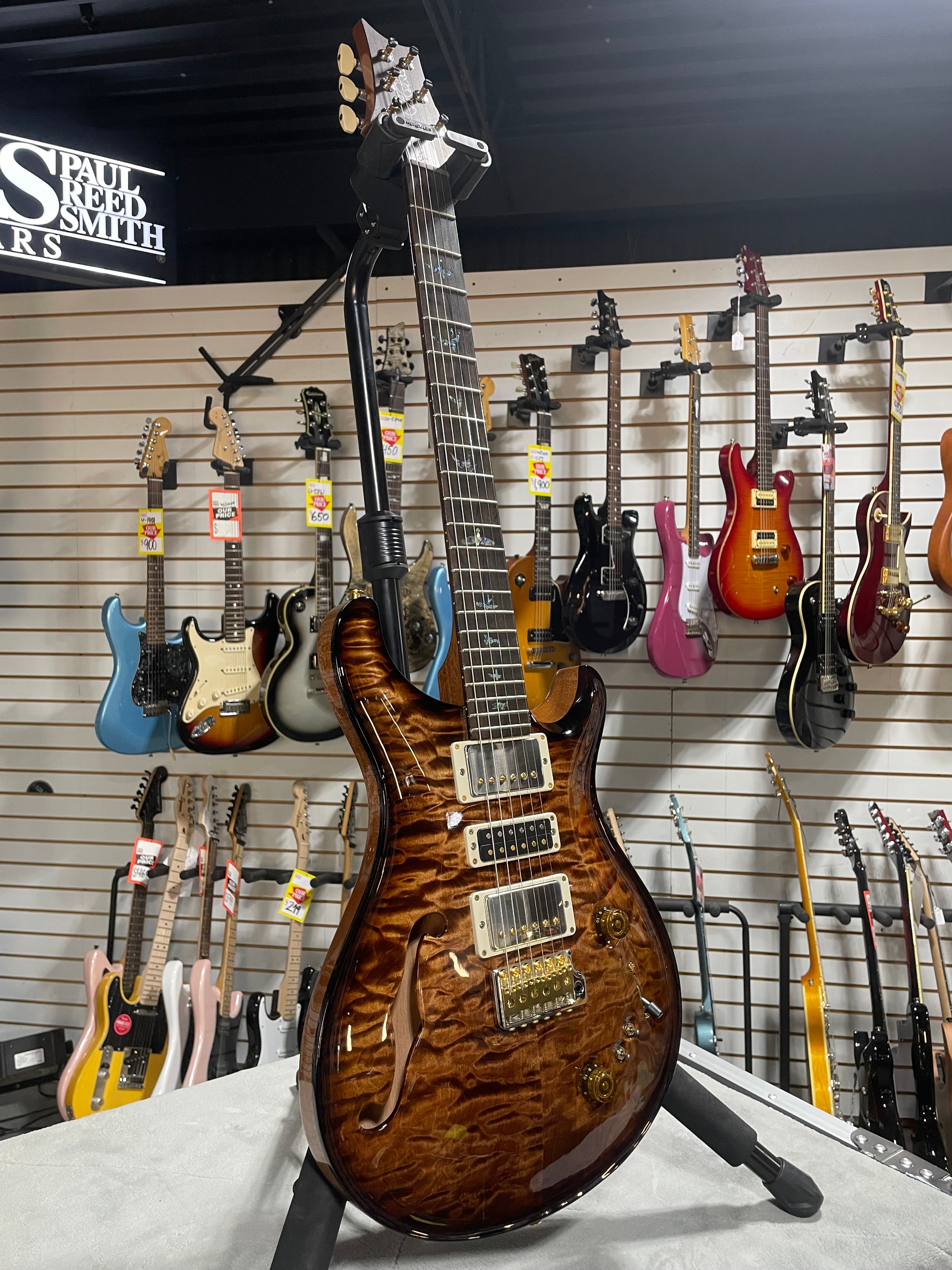 Wood Library Special 22 Semi Hollow - Custom Color Smokeburst #551 GET PLEK'D!